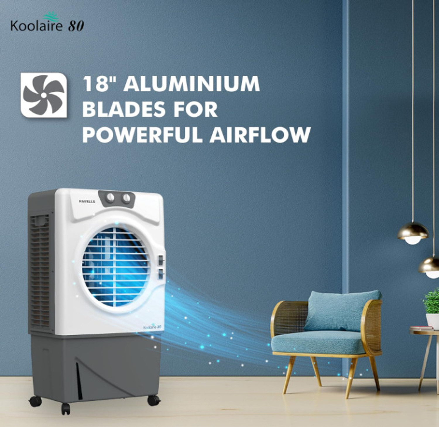 Image of HAVELLS 80 L Desert Air Cooler