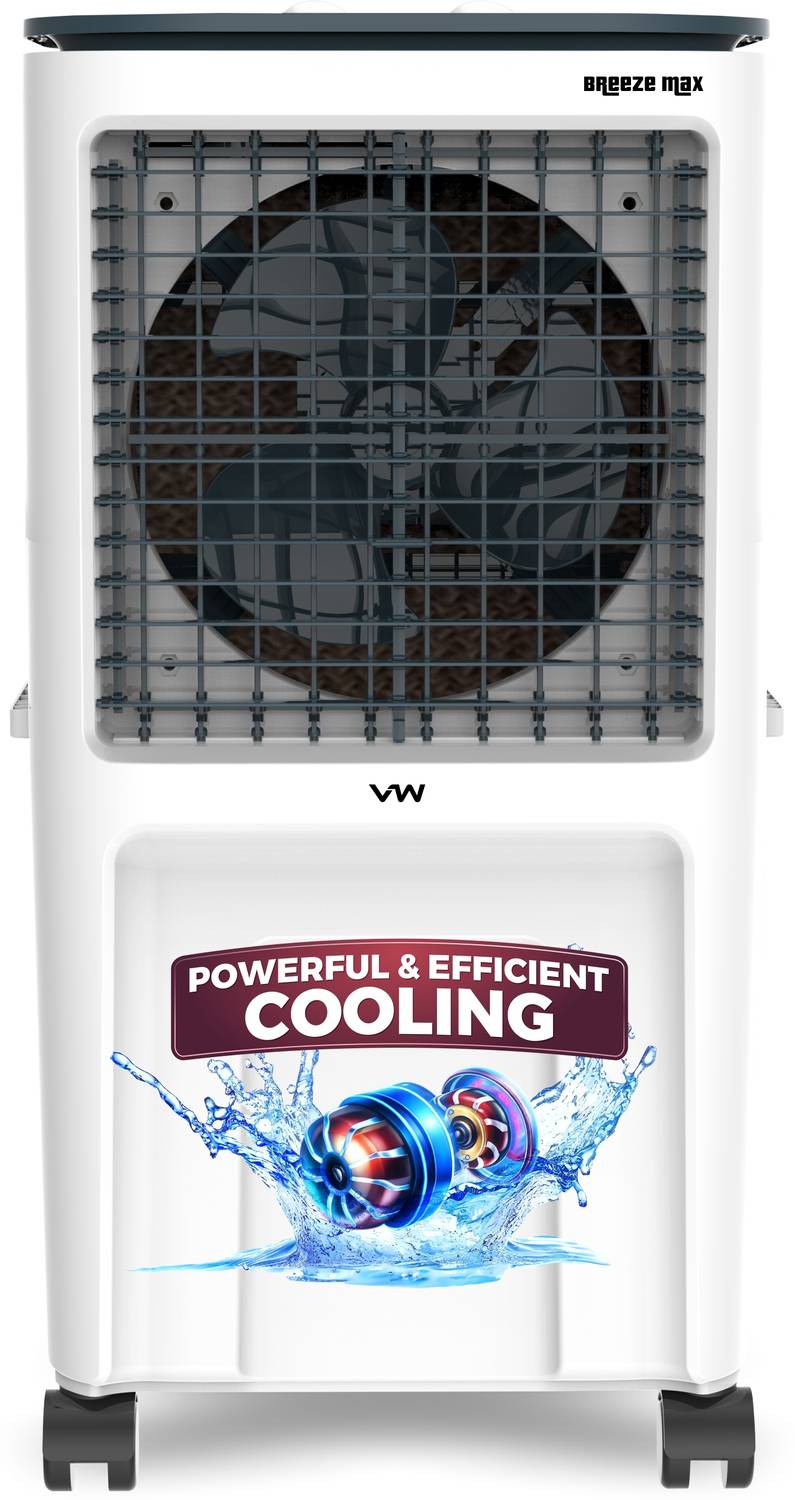 VW 40 L Room/Personal Air Cooler With Bacteria Free Cooling Pad Technology