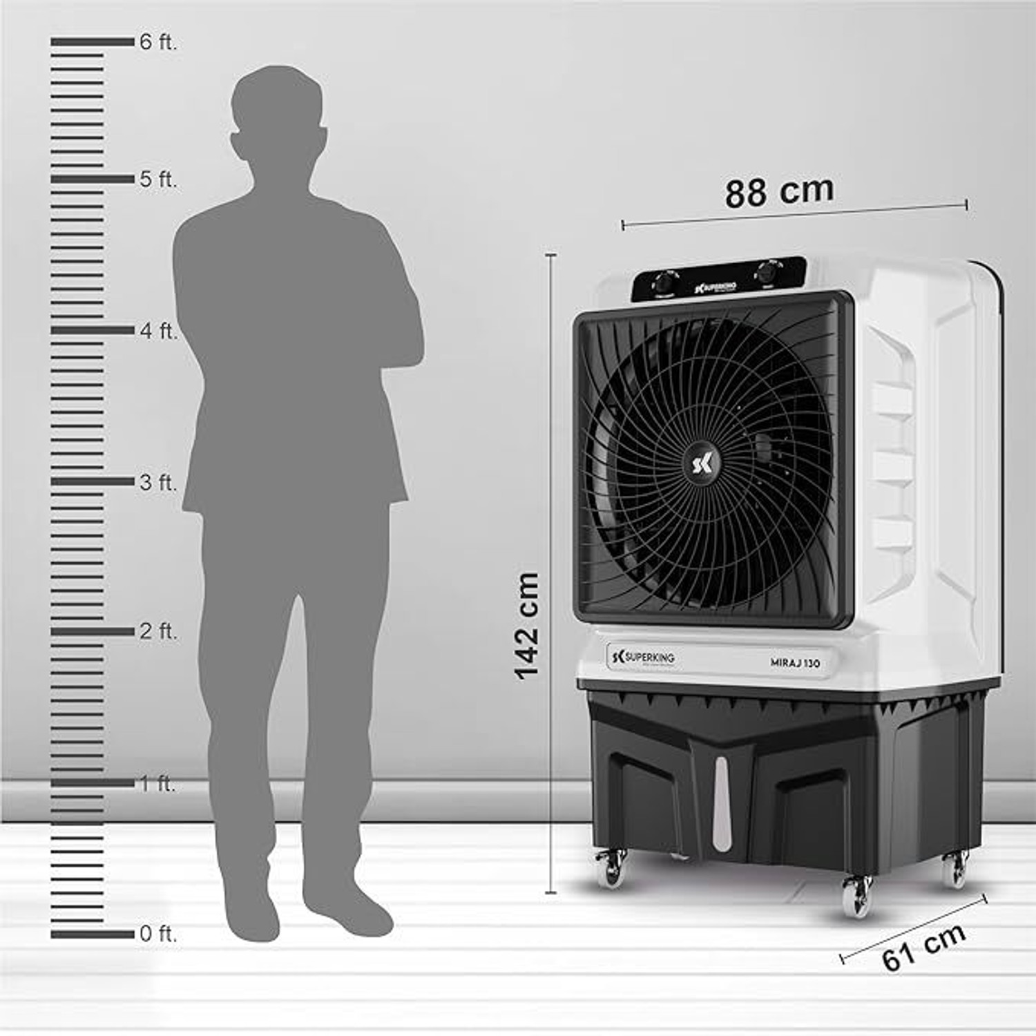 Image of Super King 130 L Desert Air Cooler