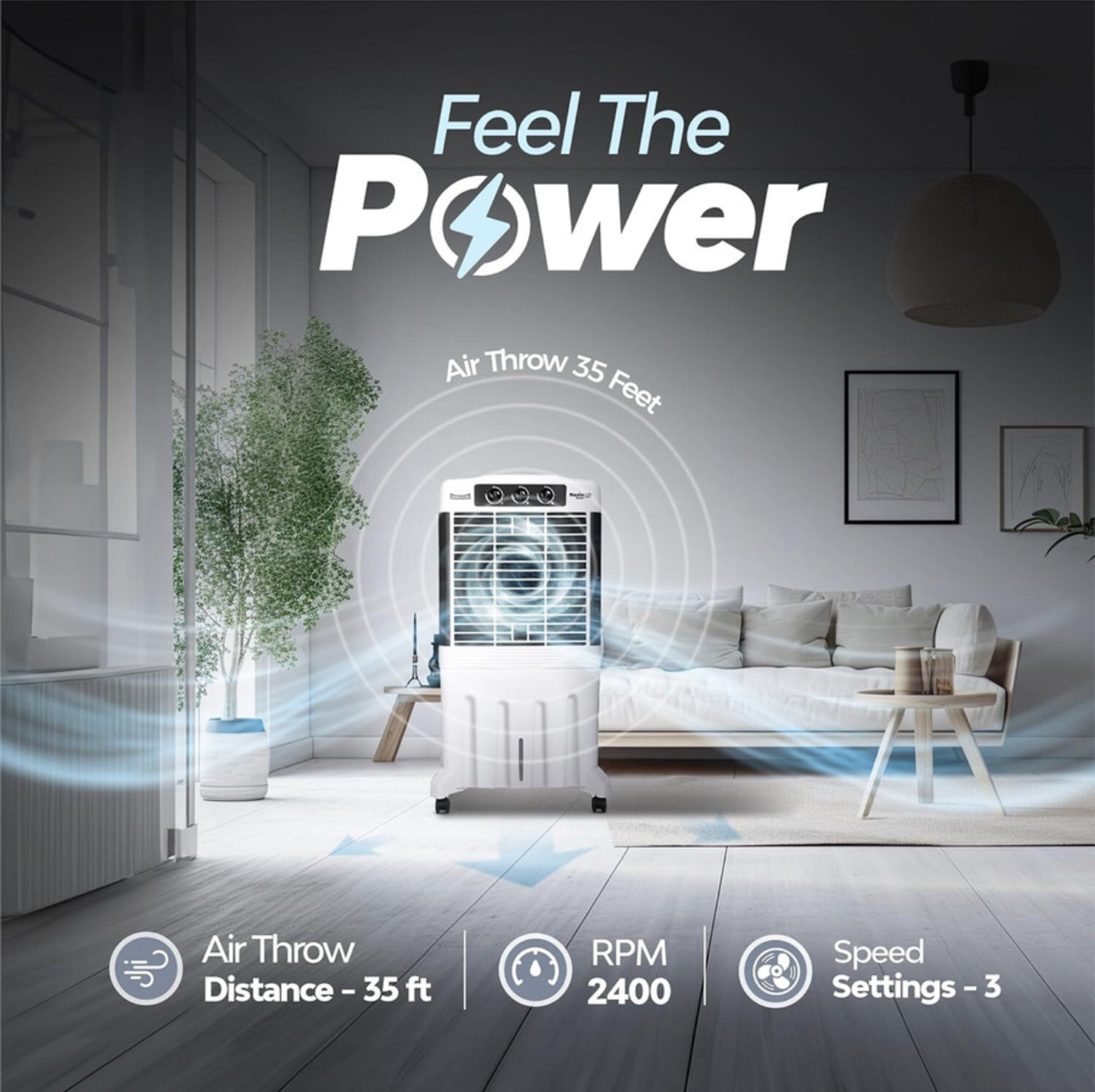 Image of Summercool 95 L Tower Air Cooler