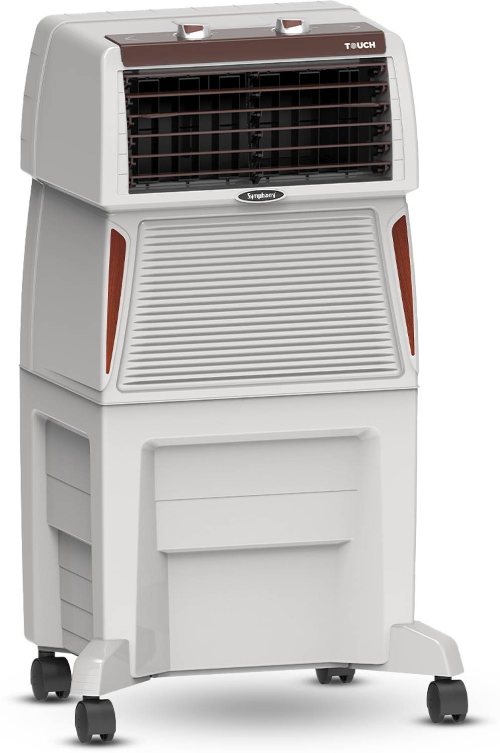 Symphony 50 L Desert Air Cooler Honeycomb Cooling Pad | 5 Star Rated | Powerful Blower | Closable Louvers | CFD Technology for Uniform Cooling | 3-Year Warranty