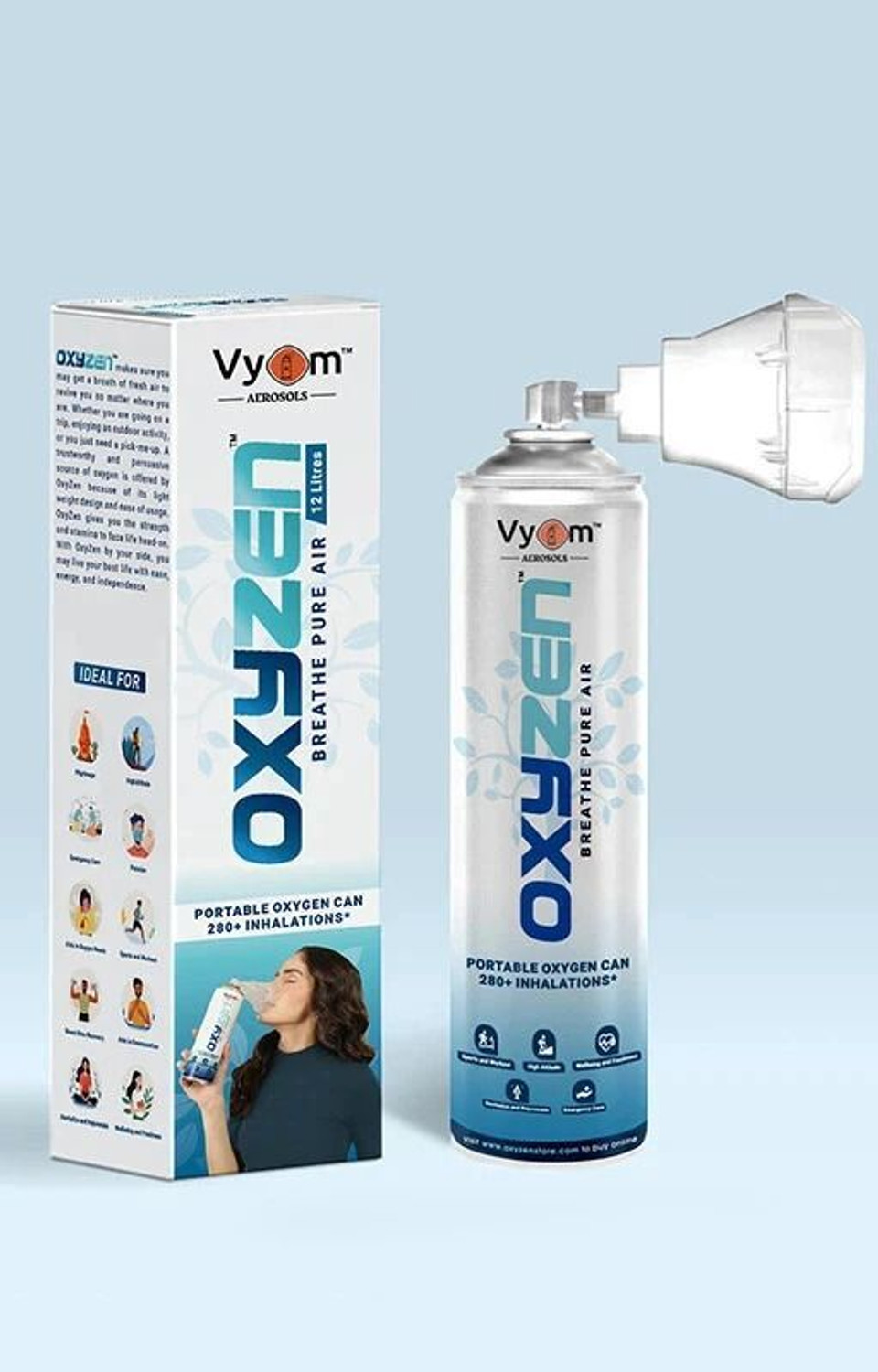 Image of OXYZEN OXYZENCAN Portable Oxygen Can