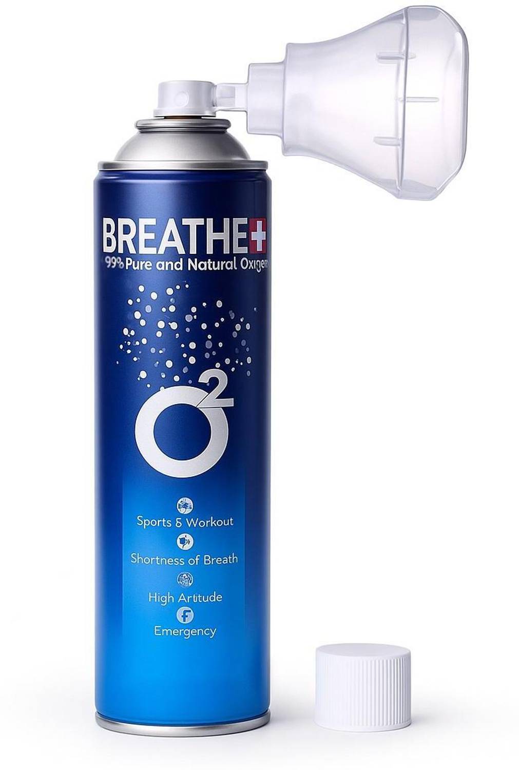 BREATHE PLUS Portable Oxygen Cylinder - Image 1