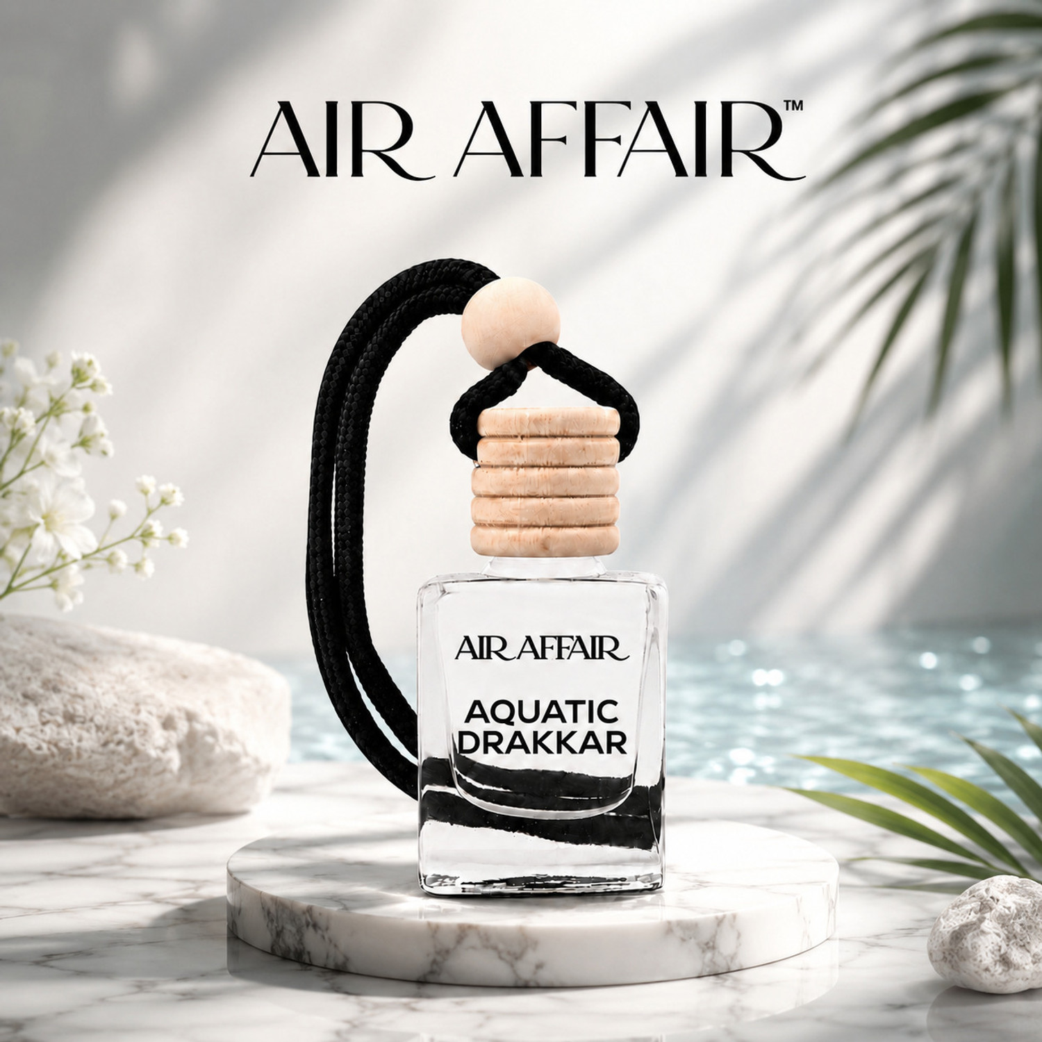 Image of Air Affair AQUATIC DRAKKAR Car Freshener Diffuser Luxury Car Perfume | Long Lasting Fresh Aquatic Fragrance (10 ml)