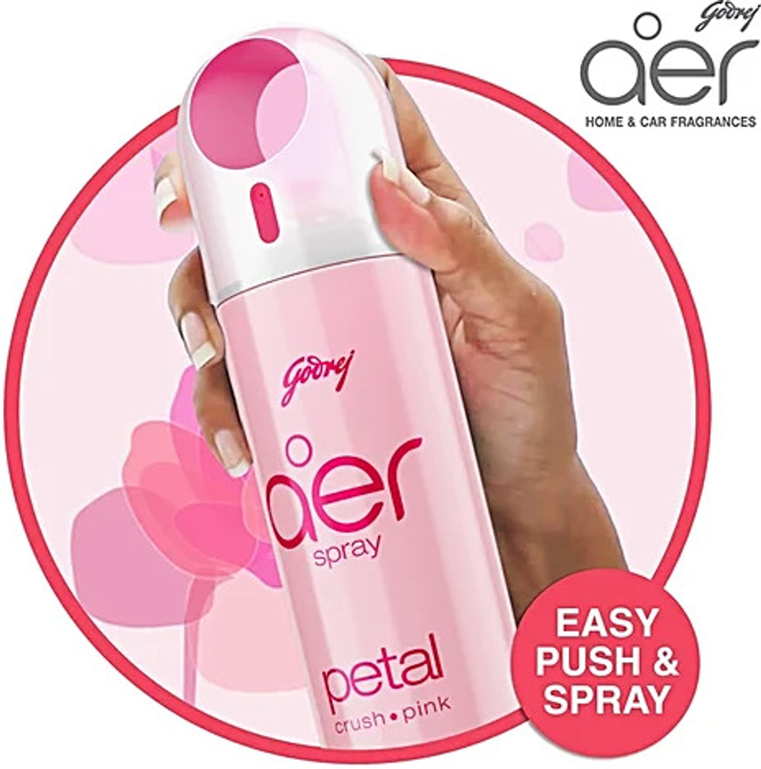 Image of Godrej Morning, Petal, Musk, Voilet, Fresh Lush Green Spray Aer Room Freshener Spray Combo