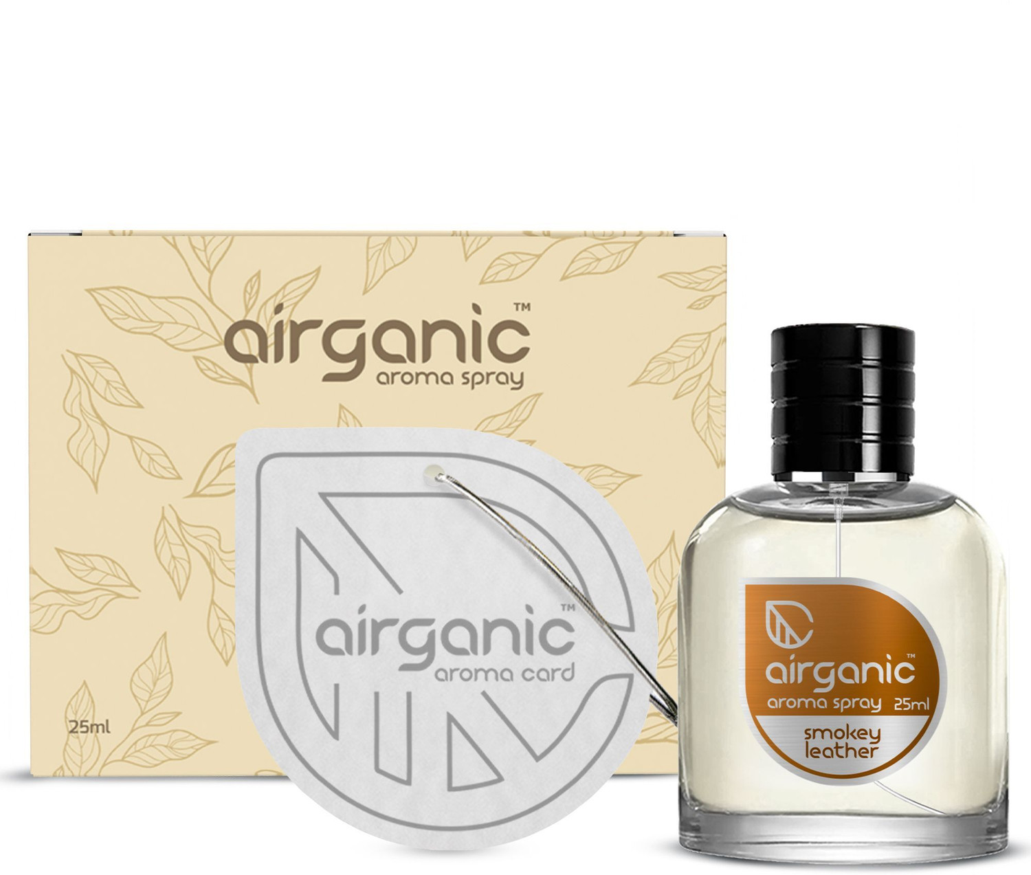 Image of Airganic Aroma Fine Spray Combo - Marine & Smokey Leather Fine Spray Car Freshener Spray Aroma Fine Spray Combo - Marine & Smokey Leather Fine Spray