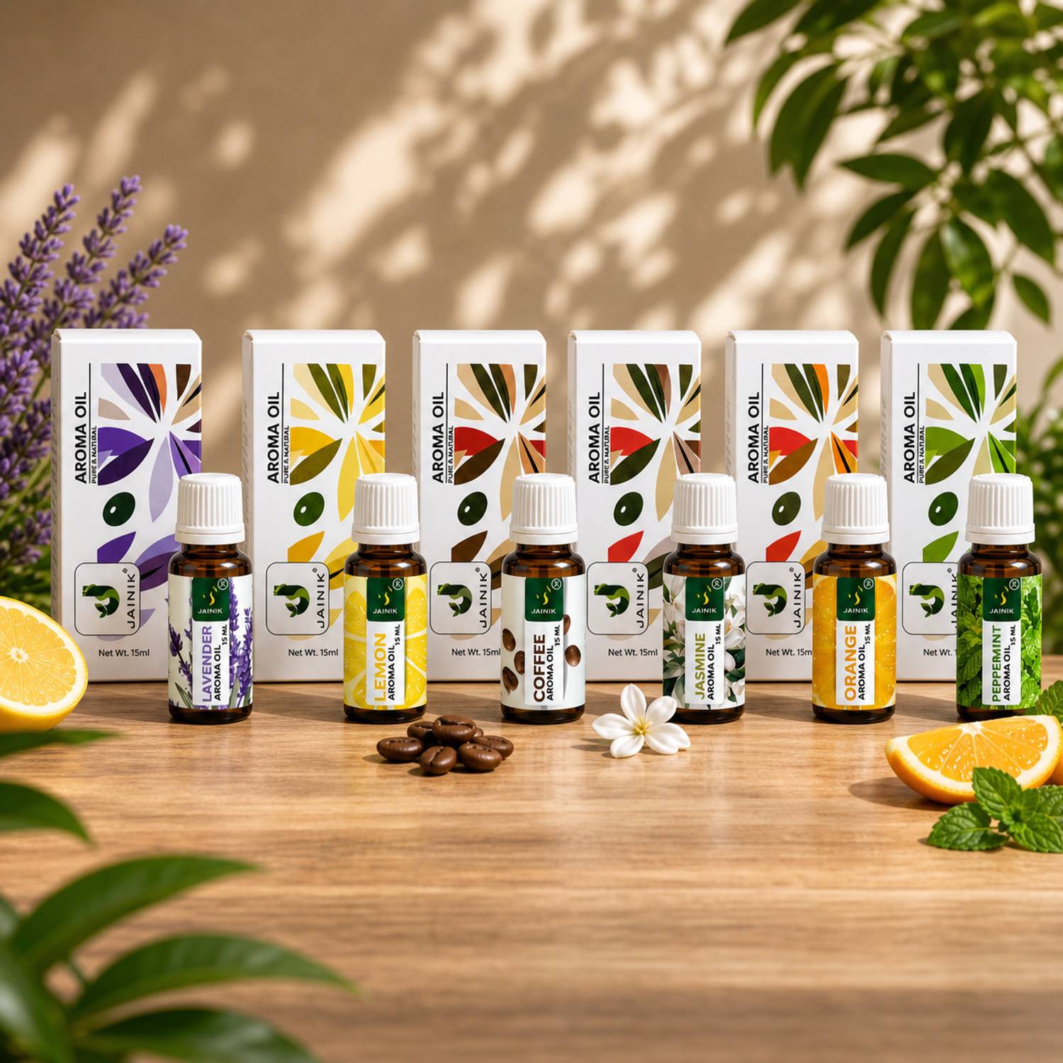 JAINIK 6 Flavour Aroma Oil Aroma Oil Aroma oil 6 Flavour Aroma Oi