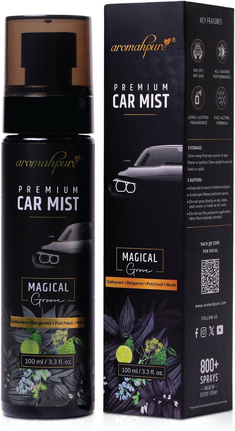 Aromahpure Magical Grove Spray Premium Car Perfume Mist | Long Lasting | Travel Friendly | IFRA Certified