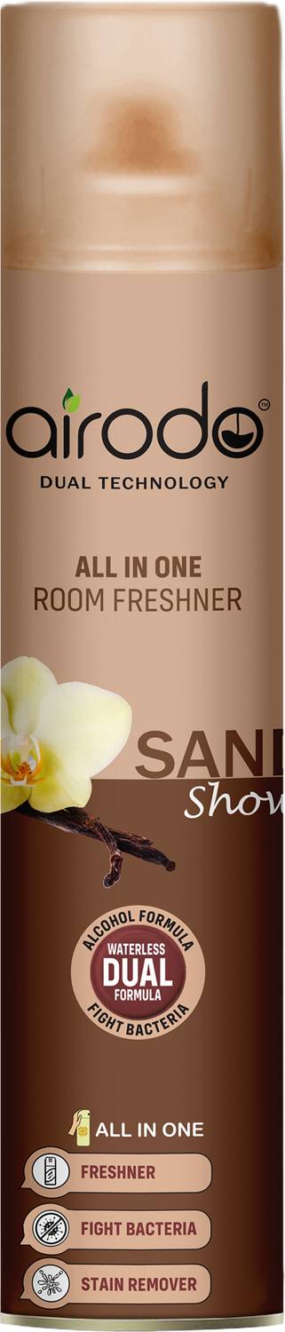 AIRODO Sandle Shower Room Air Freshener Spray |Long-Lasting | Home & Office| Pack of 1 Spray Sandal