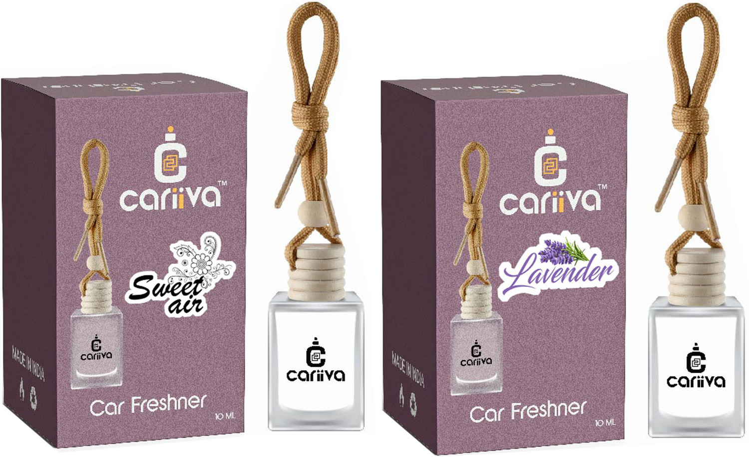 Image of Cariiva LAVENDER-SWEETAIR Car Freshener Diffuser CR 02