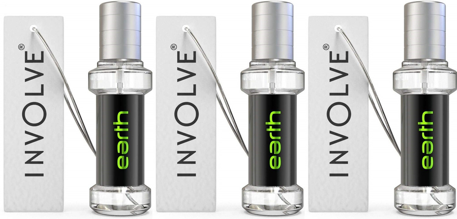 Image of Involve Elements Earth Car Freshener Spray Elements Earth Spray Air Perfume IELE03- 30ml x Pack of 3