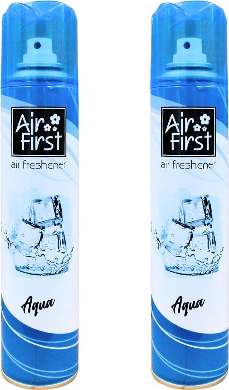 Air first Room Spray Air Freshener Combo Pack of 2 ( Aqua 300ml + 300ml ) Spray Air Freshener