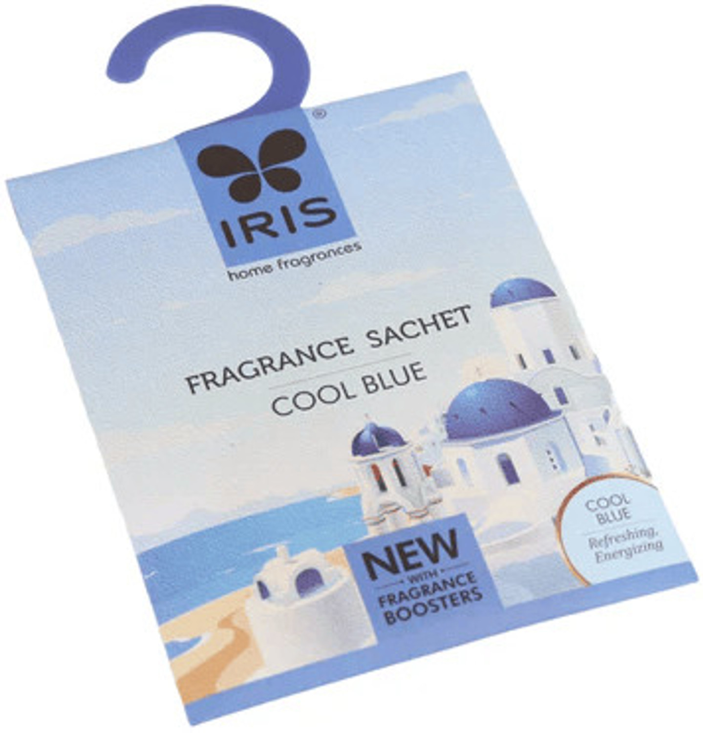 Image of IRIS Cool Blue Fragrance Sachet - Cool Blue Blocks Cool Blue Fragrance Sachet