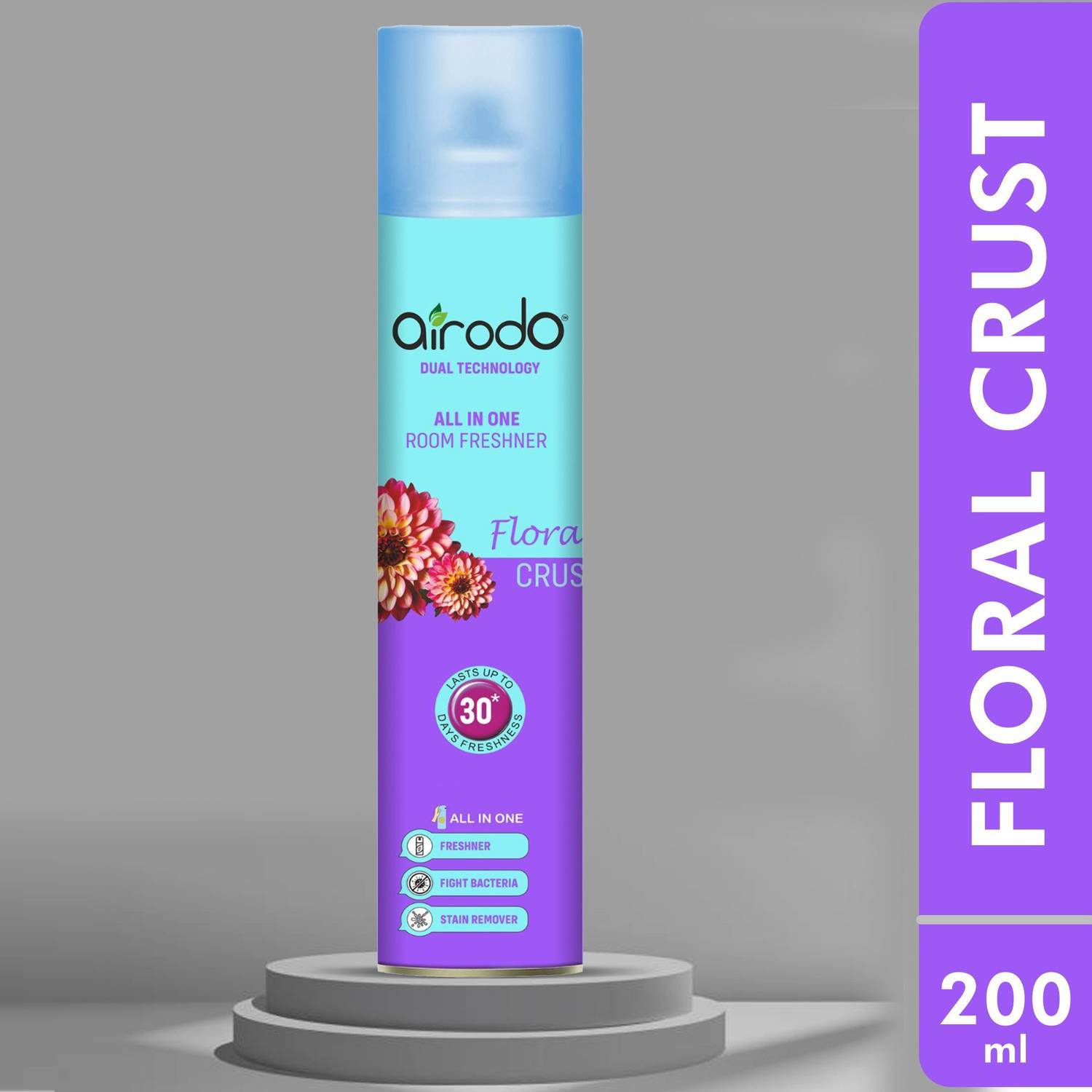 AIRODO Floral Crush Room Air Freshener Spray - Image 1