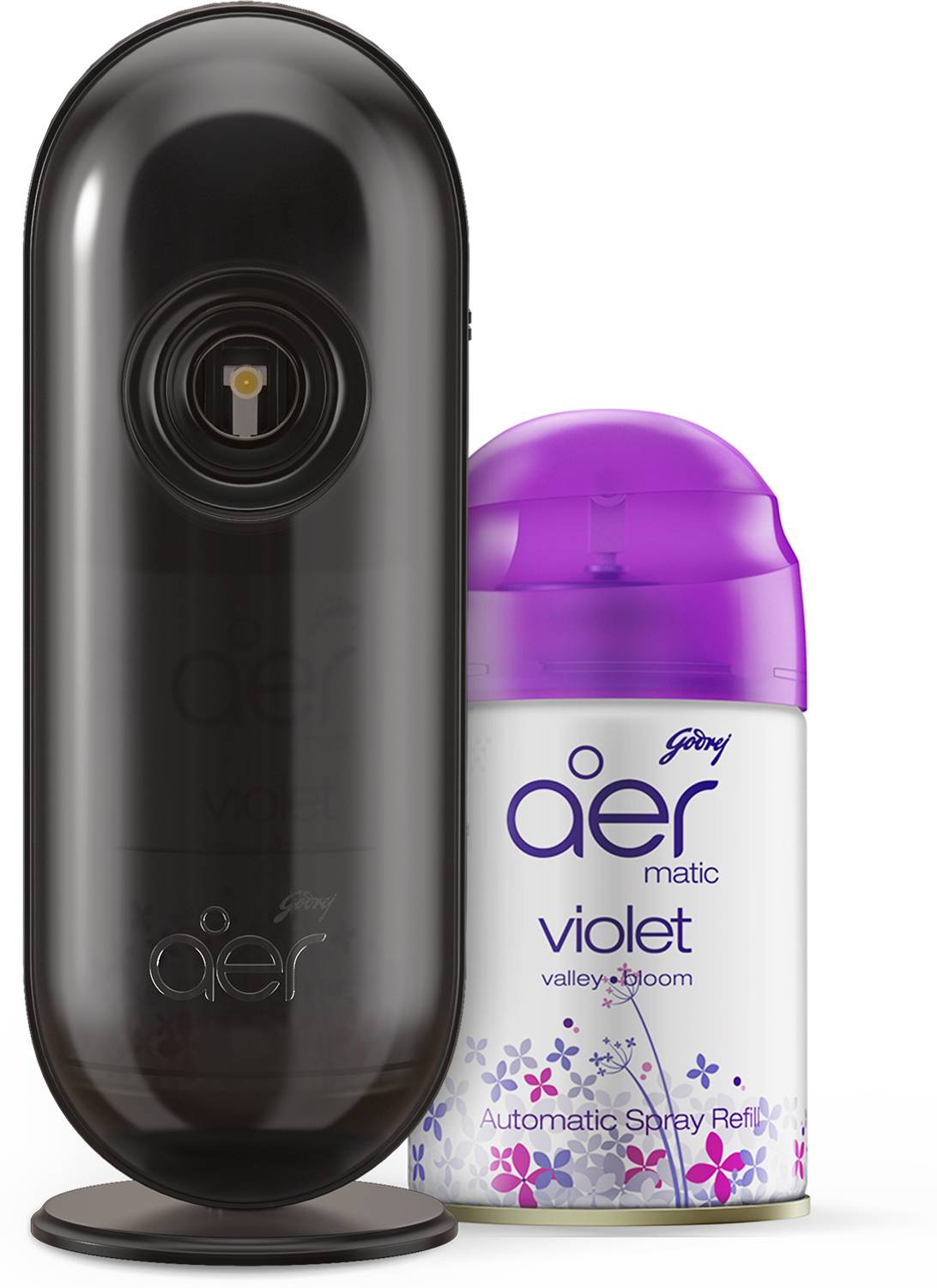 Godrej Aer Matic Room Freshener Violet Valley Bloom - Image 3