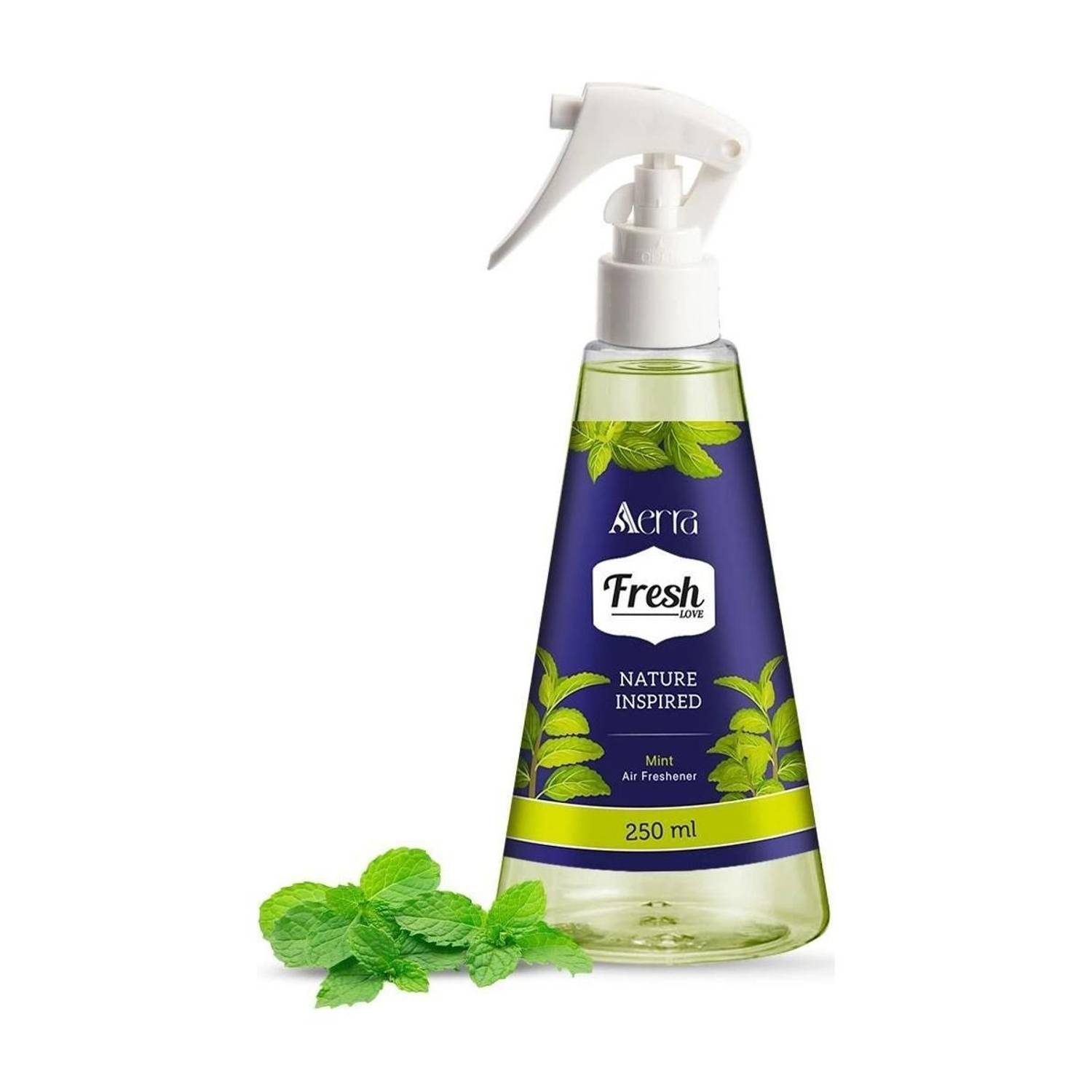 Aerra Mint Spray Car Air Freshener - Long-Lasting Mint Fragrance & Odor Eliminator for Home, Car, Bathroom - Non-Toxic, Eco-Friendly