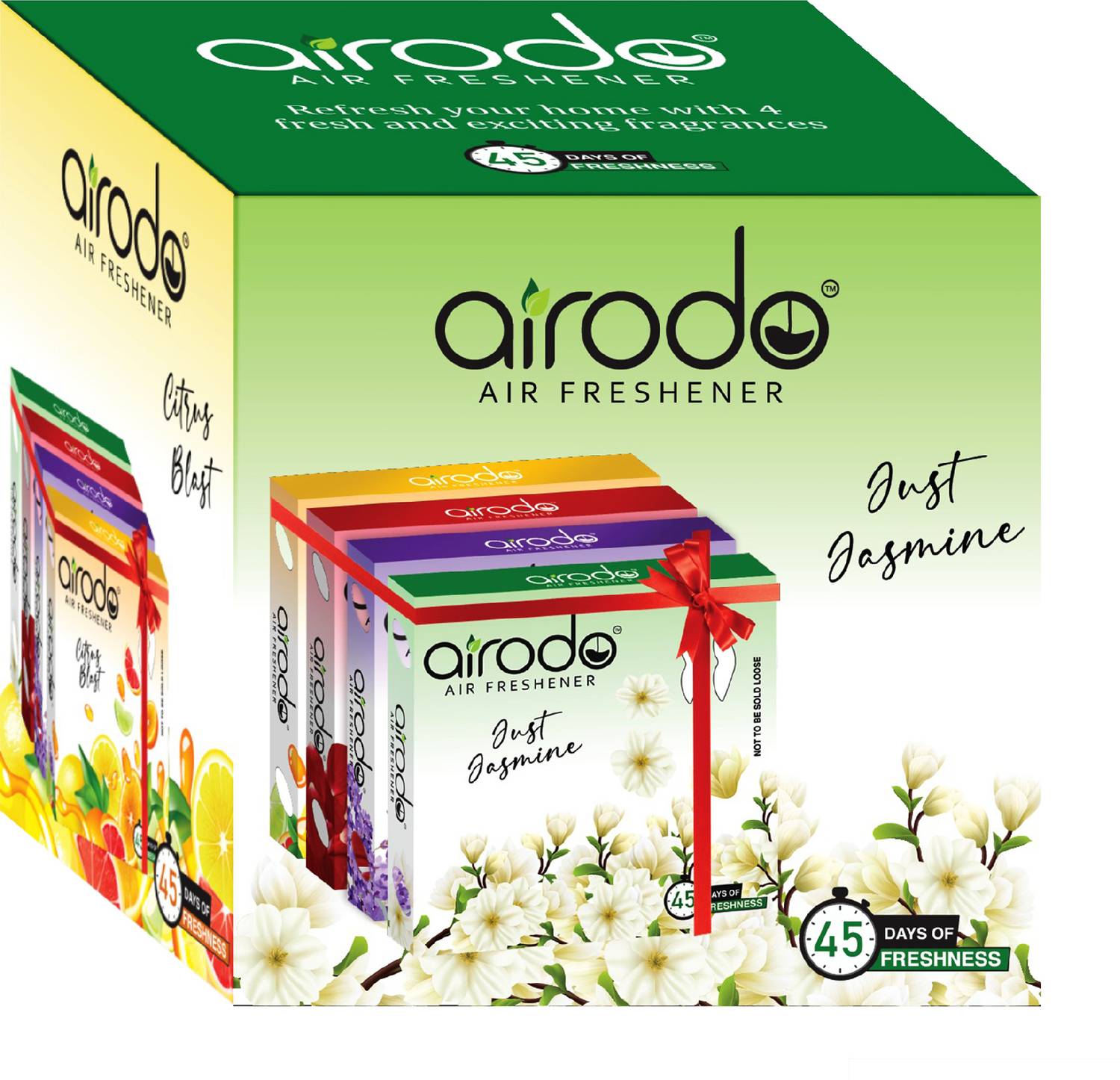 AIRODO Magic Rose, Citrus Blosy, Just Jasmine, Lovely Lavender Bl