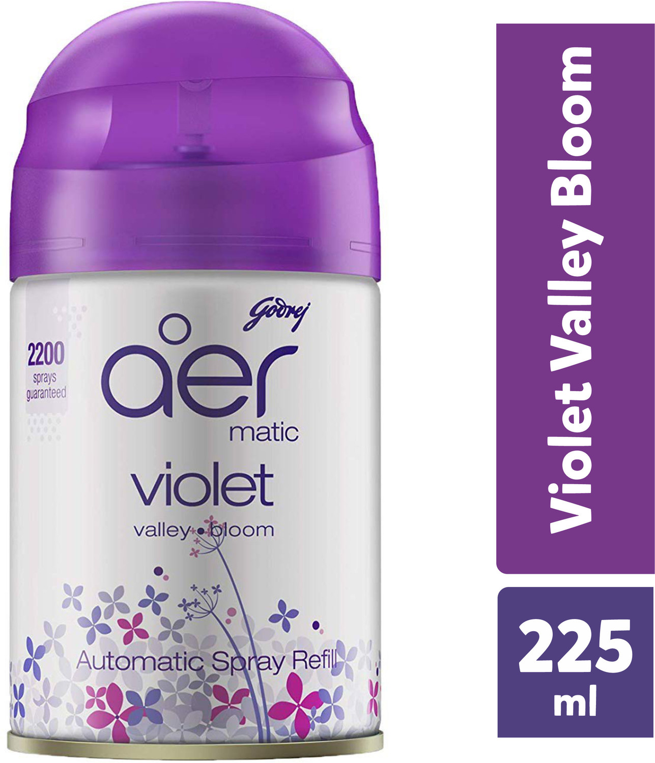 Image of Godrej violet, bloom, valley, lavender Car Freshener Automatic Spray, Refill, Spray LAV1