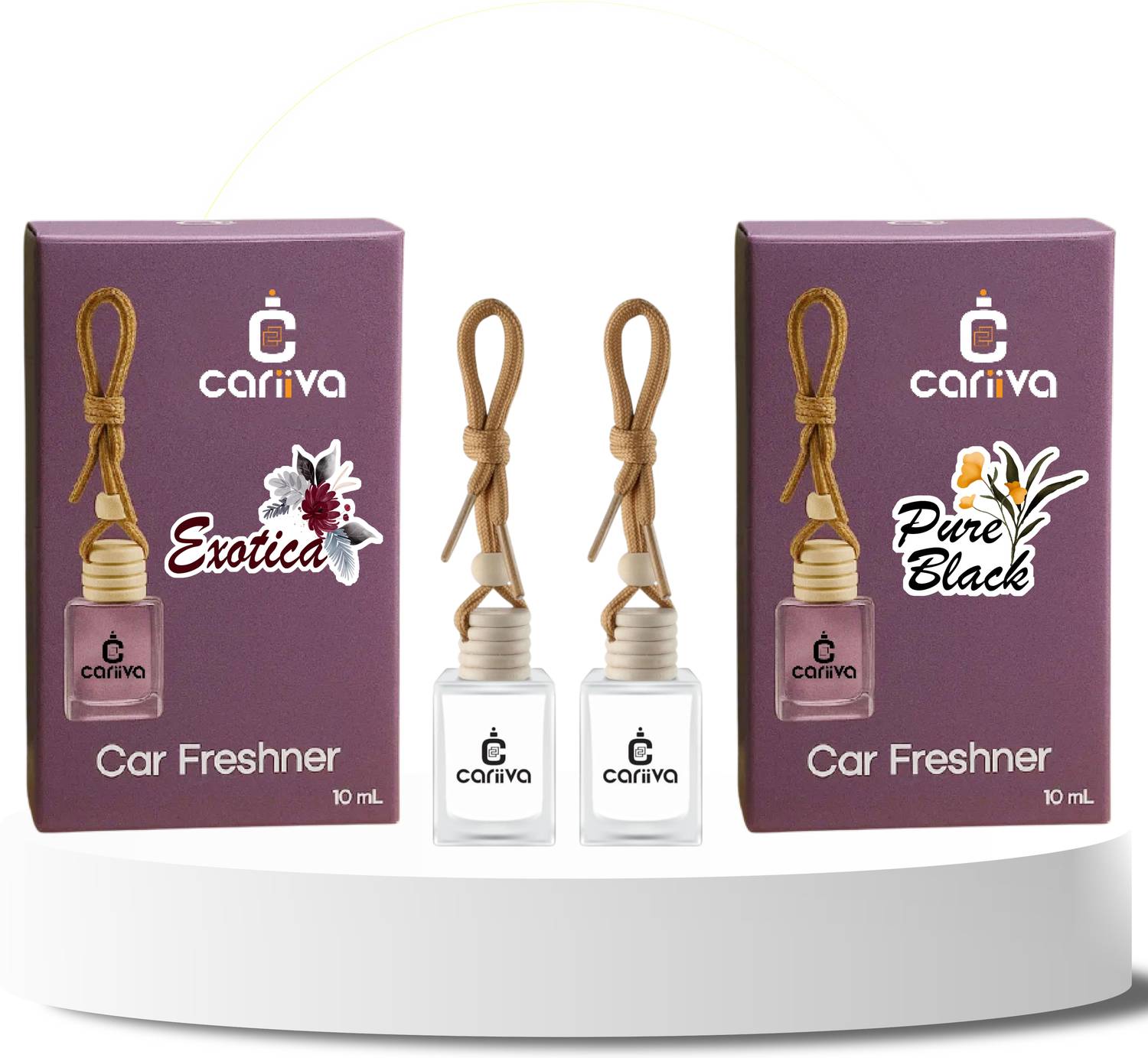 Cariiva EXOTICA-PUREBLACK Car Freshener Diffuser CR_02