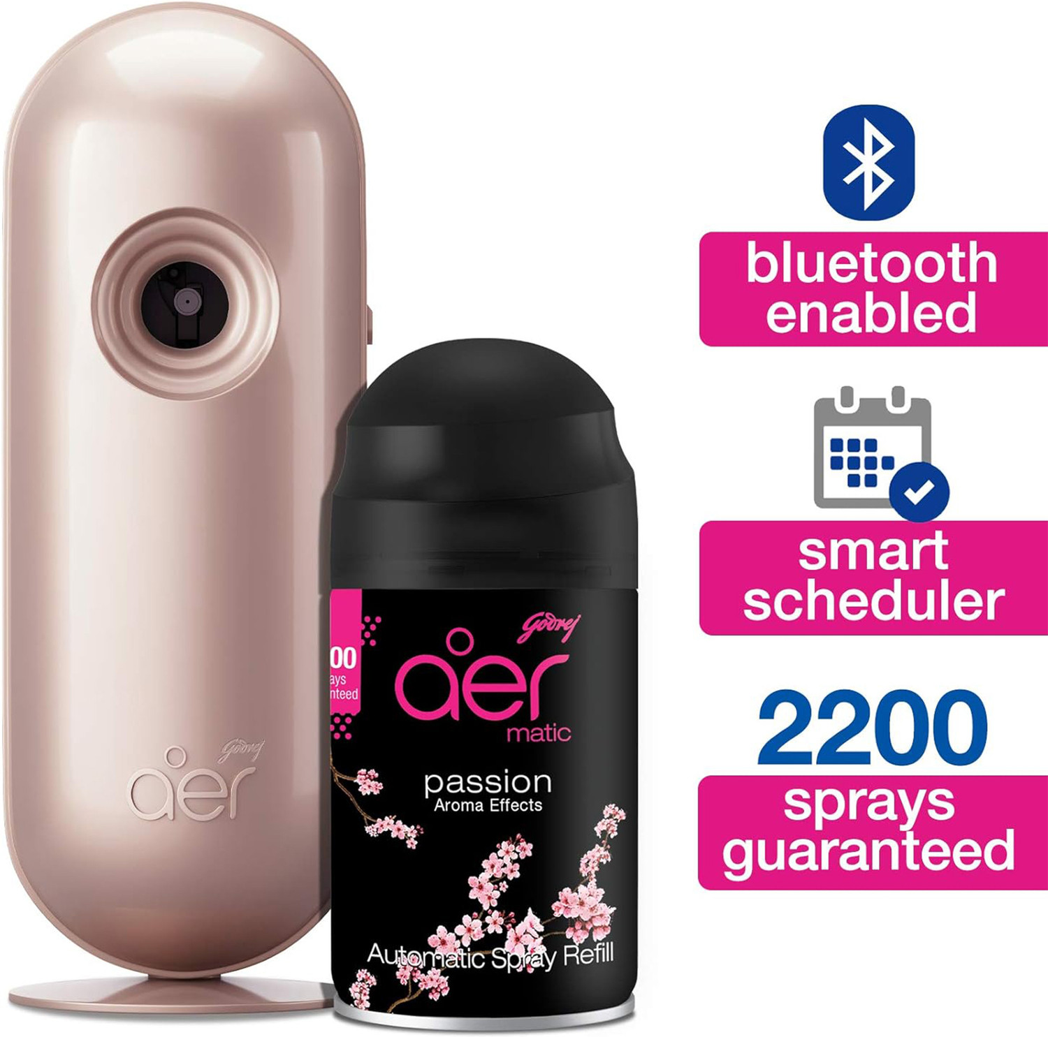 Image of Godrej Matic Room Freshener - Passion Automatic Spray For Home & Office