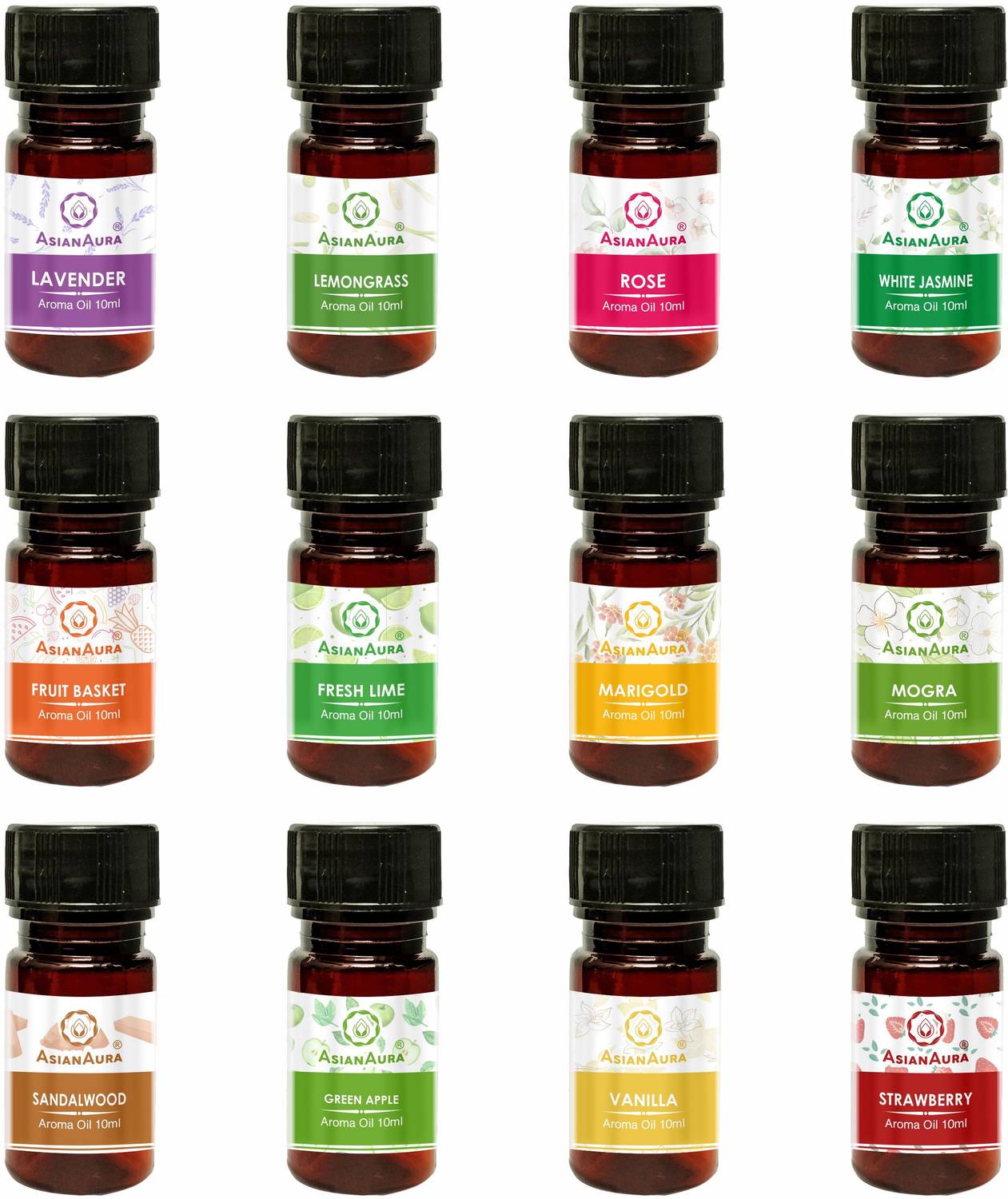 Asian Aura Marigold Aroma Oil 10ml each Aroma Diffuser Oil/ Burne
