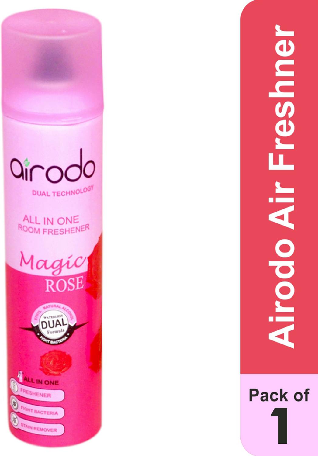 AIRODO Rose Car Freshener Spray Rose Magic| Premium Fragrance Room Freshener Spray For Home/Office