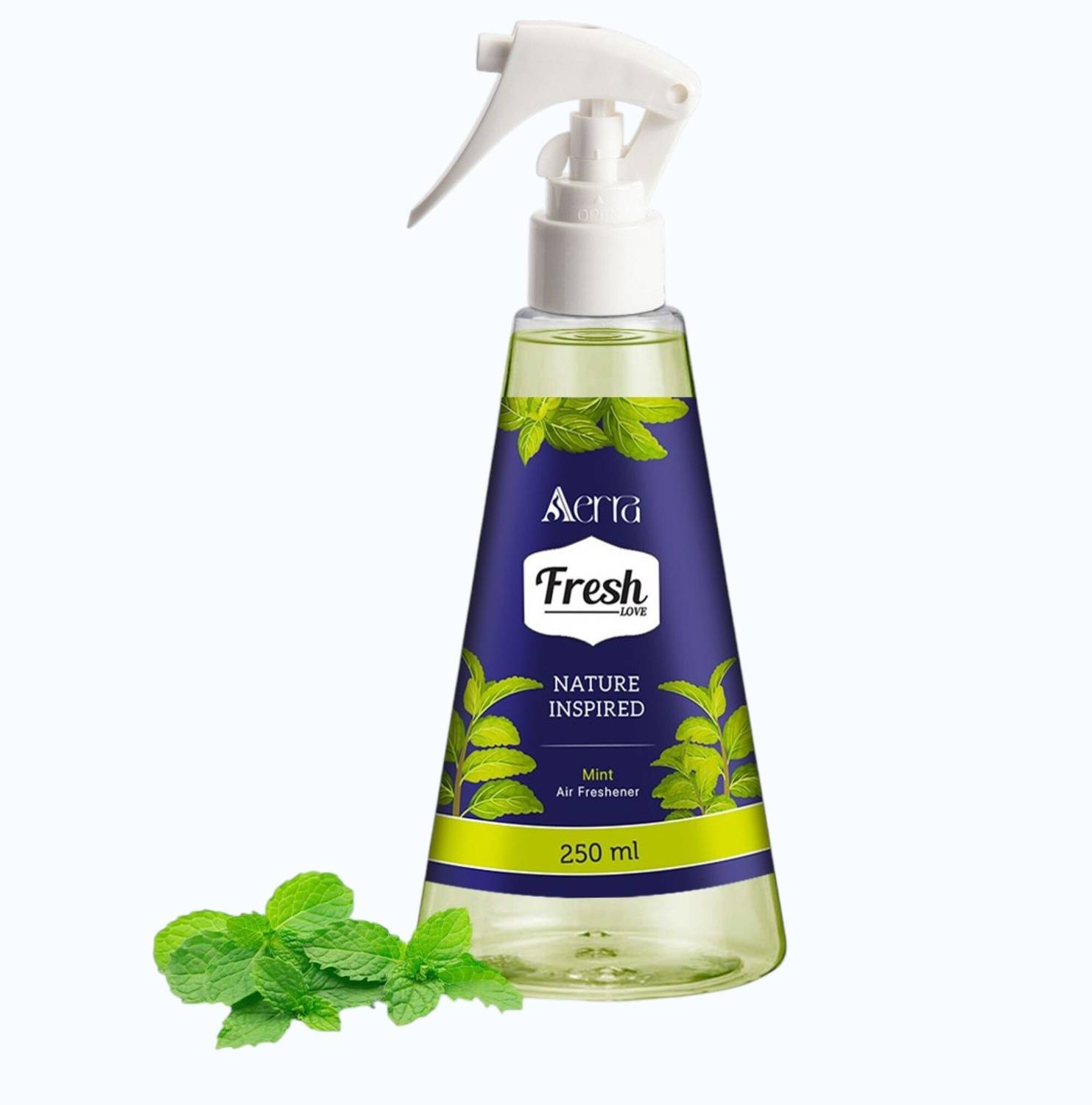 Aerra Mint Car Freshener Spray | Air Freshener - Long-Lasting Mint Fragrance & Odor Eliminator for Home, Car, Bathroom | Non-Toxic, Eco-Friendly