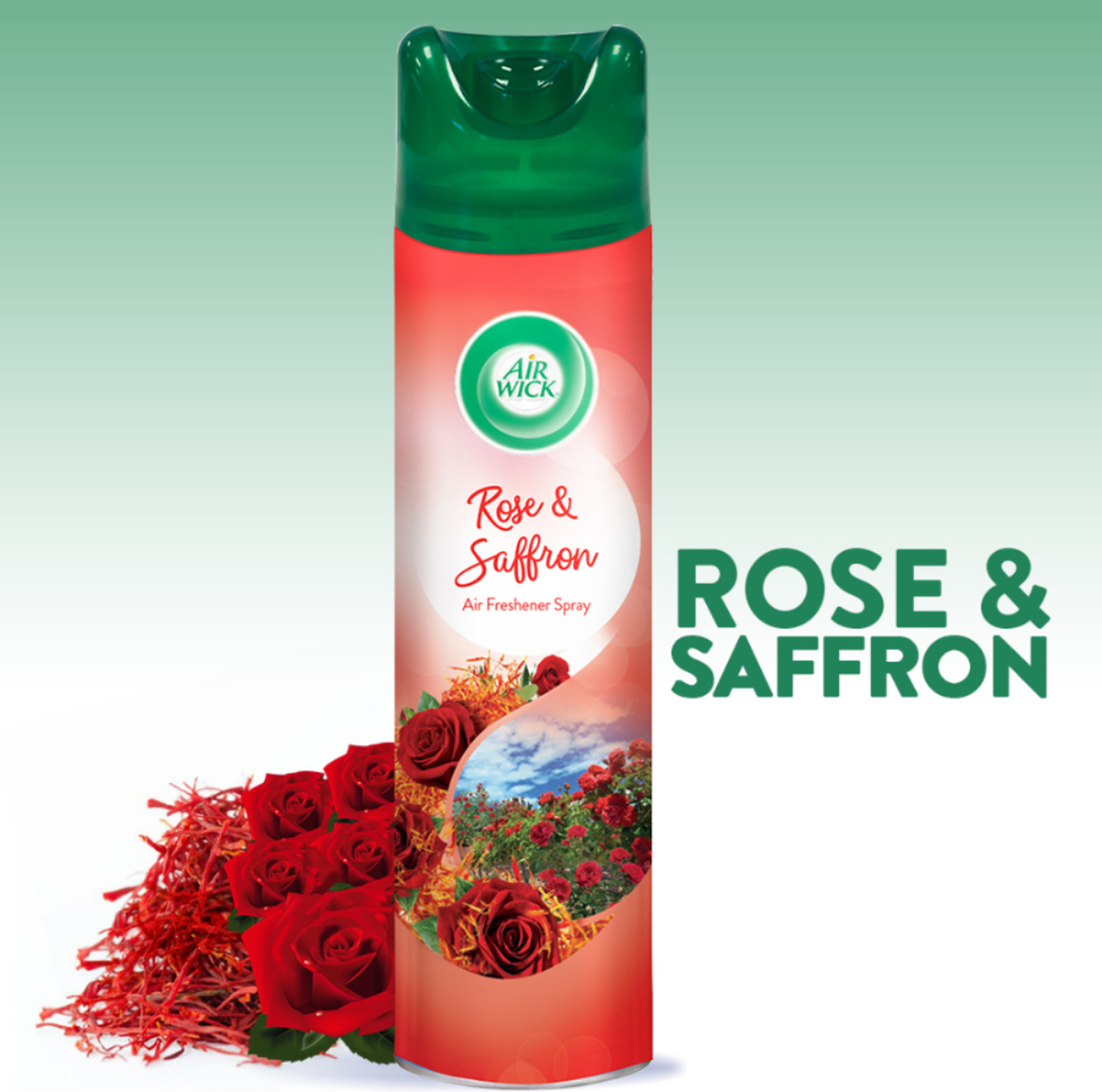 Image of Airwick Rose Spray Room Air Freshener Spray - Rose & Saffron