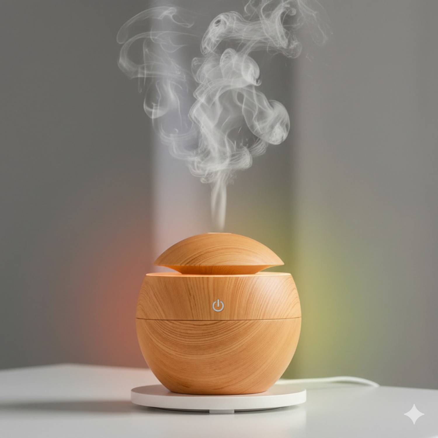 Divine Era Herbal Cool Mist Ultrasonic Humidifier for Room with L