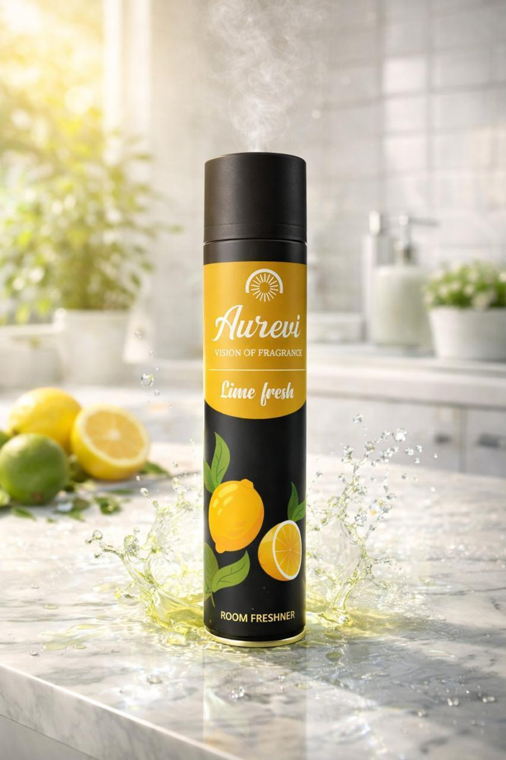 Image of Odonil lime fresh+sandal+velvet smoke Spray