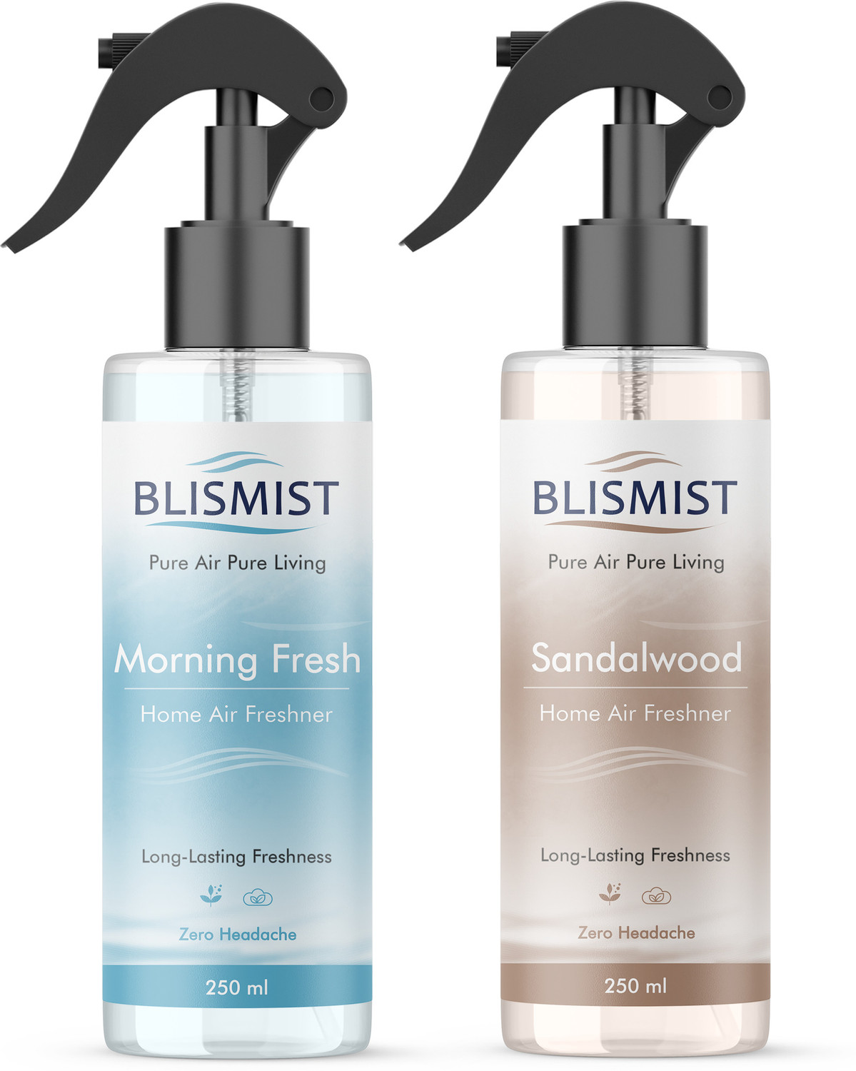 Image of BLISMIST Moring fresh, Sandalwood Spray Room Freshener Sprey|Long Lasting Home Air Freshener| Home, Office, Bedroom, Car