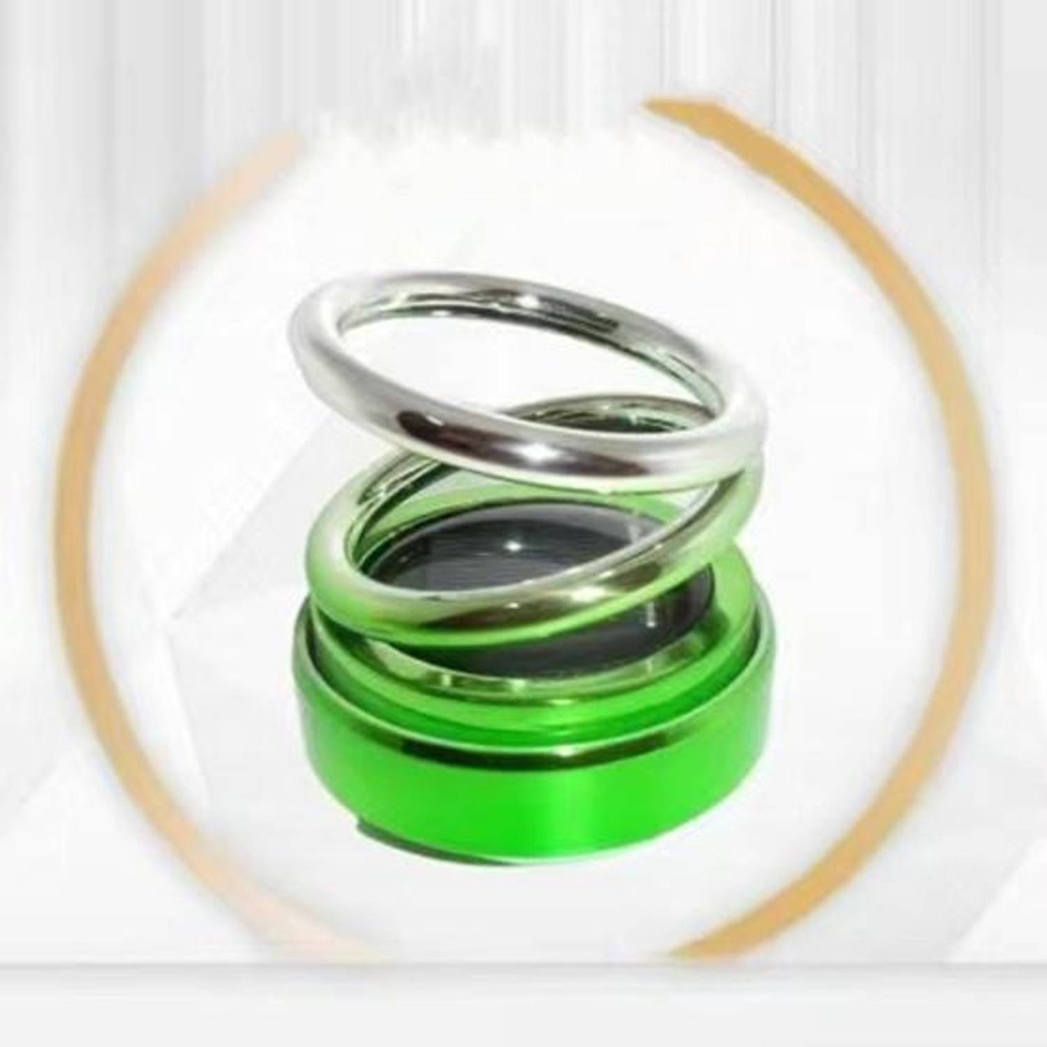 AIRSKY Dual colour Diffuser Solar Powered Car Perfume Aromatherapy Diffuser 360-Degree Rotation Air Freshener