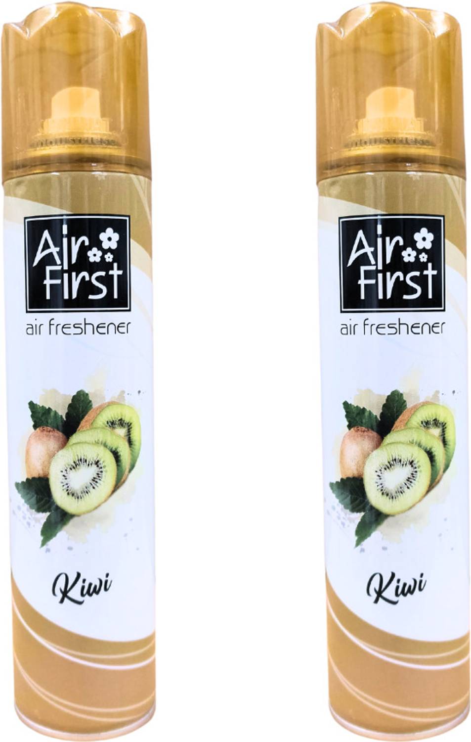 Air first Room Spray Air Freshener Combo Pack of 2 ( Kiwi 300ml + 300ml ) Spray Air Freshener