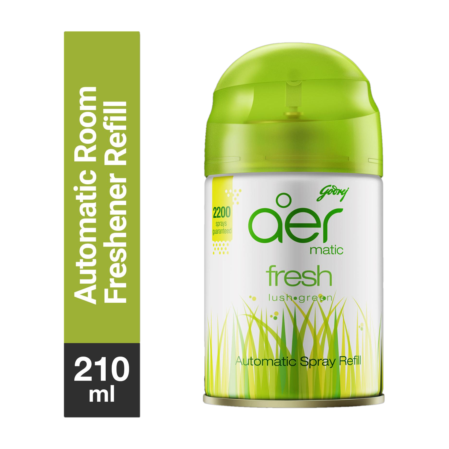 Godrej Aer Matic Room Freshener - Fresh Lush Green - Image 1