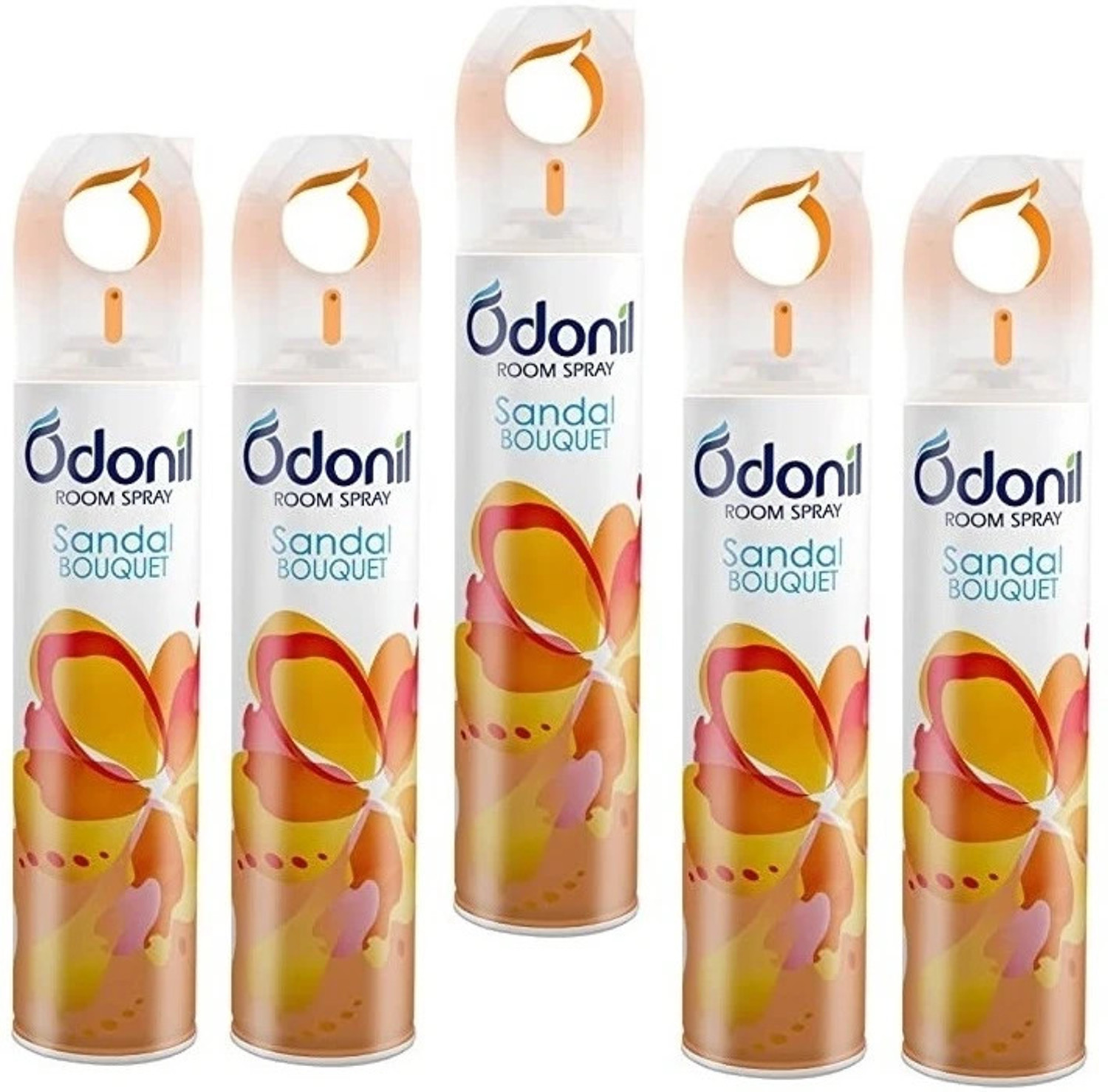 Image of Odonil Room Spray Air Freshener Sandal Bouquet Room Spray-Pk-5 Spray Sandal-Bouquet-5