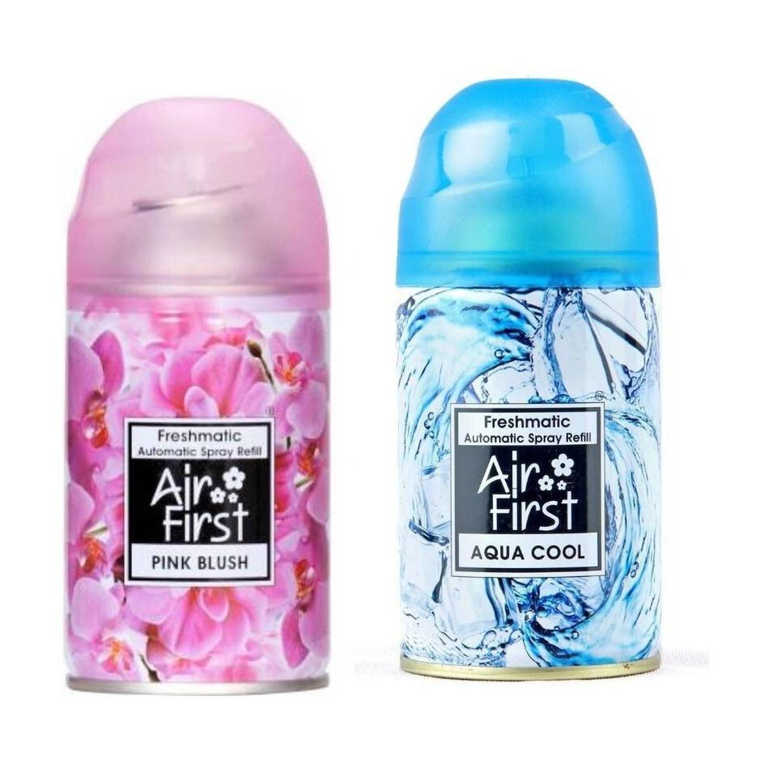 Air first Blush Pink, Aqua Cool Refill Automatic Refill Combo Blush Pink Aqua Cool