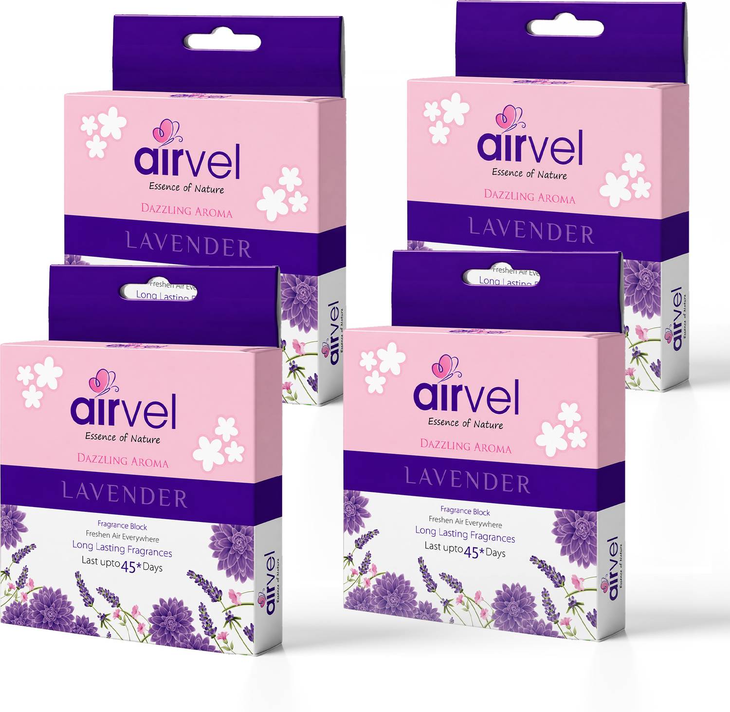 Airvel Lavender Diffuser Long-Lasting Lavender Block for Rooms Cars Closets