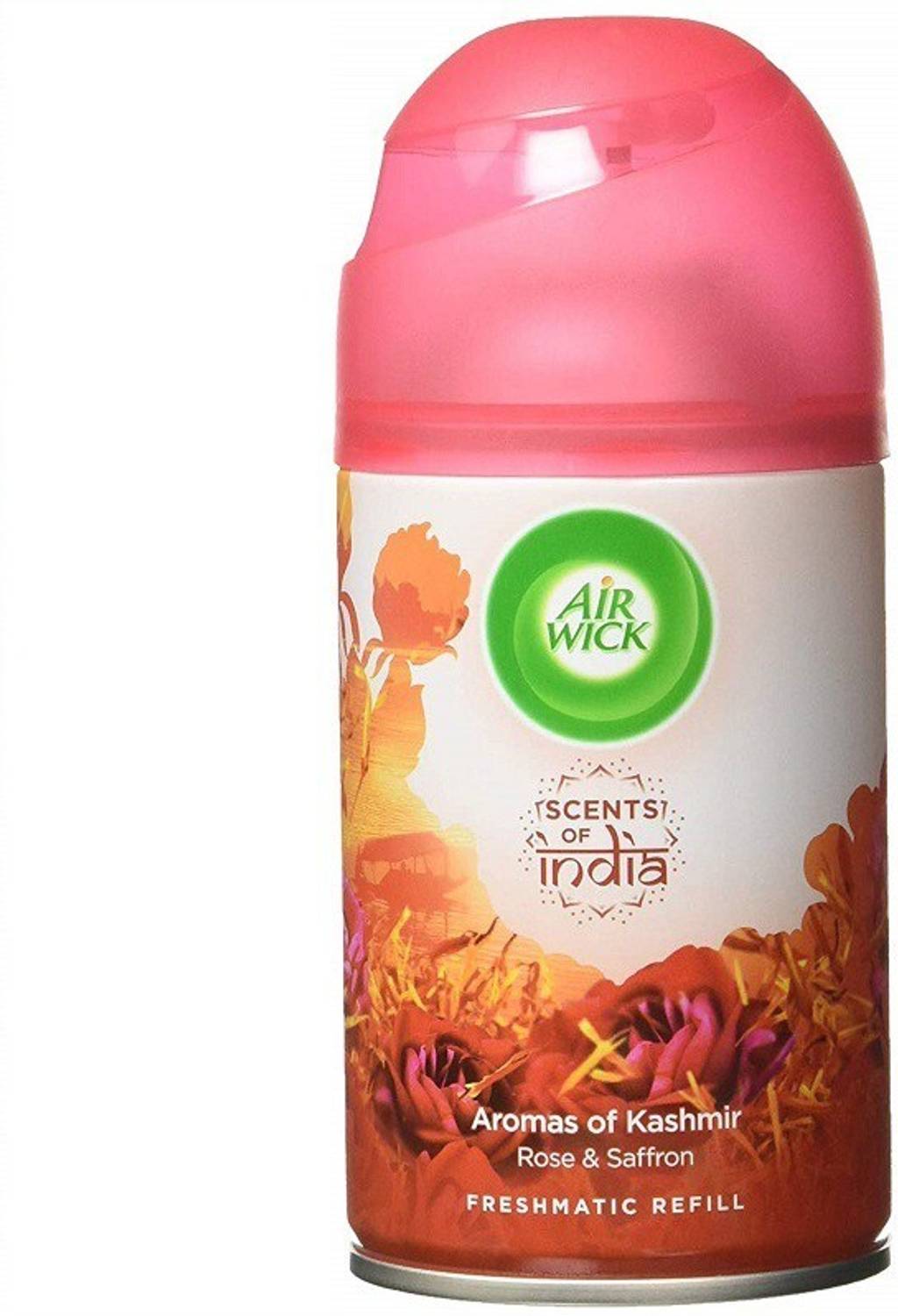 Airwick ROSE, SAFFRON Car Freshener Refill, Spray AROMAS OF KASHMIR