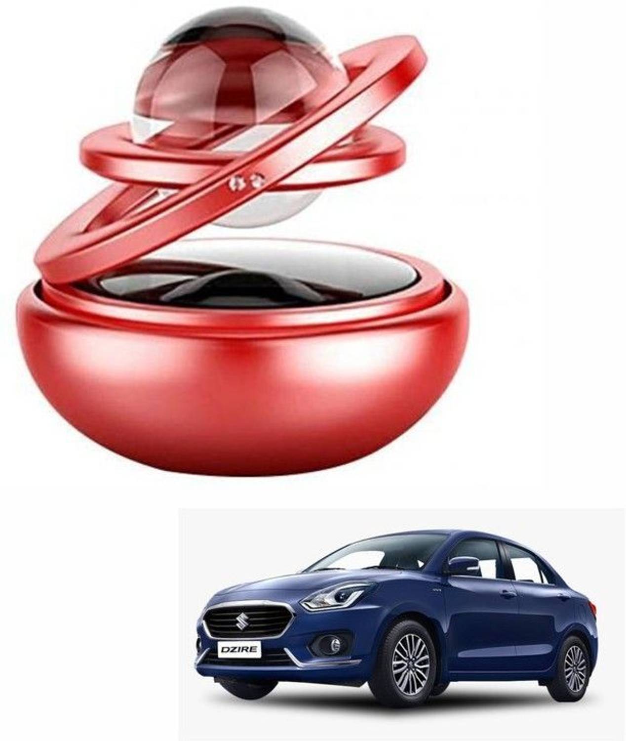 ASRYD Aroma Car Freshener Diffuser RED KANCHA MATEL SOLAR 107