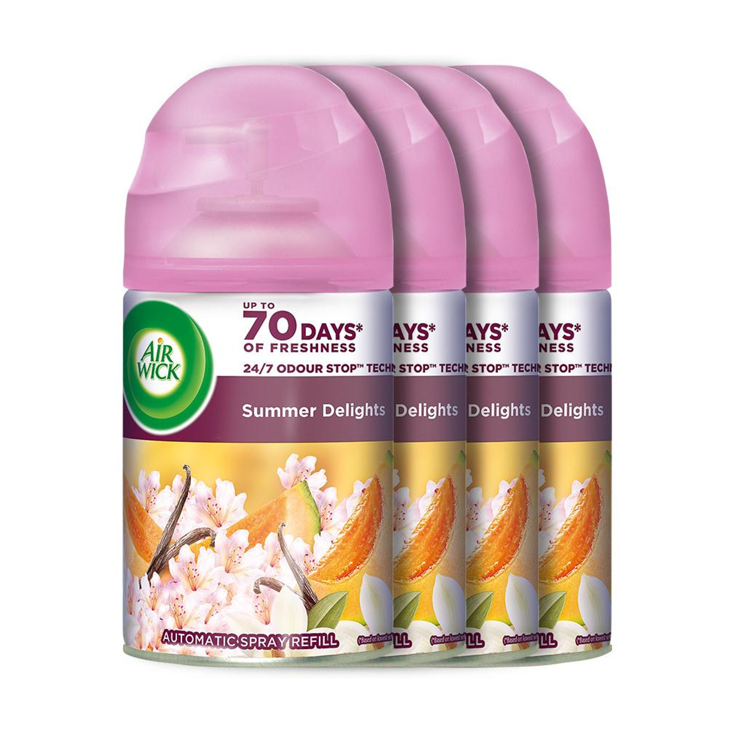 Image of Airwick Summer Delight Refill Summer Delight Refill (4 x 250 ml)