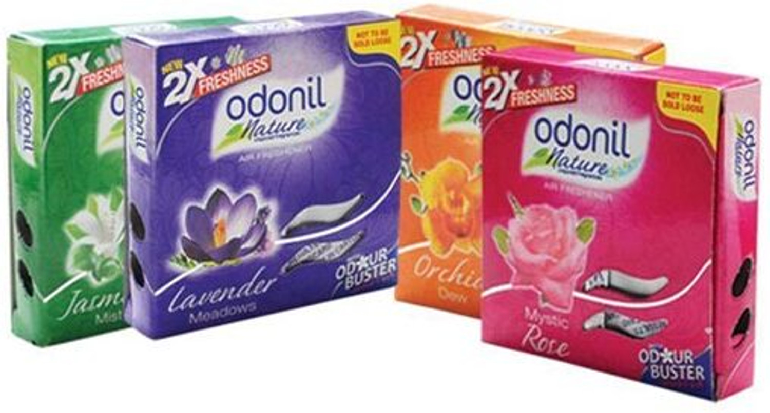 Image of Odonil LEVENDER, JESMINE, MYSTIC ROSE , ORCHID DEW, Mixed Fragrance Blocks mystic rose