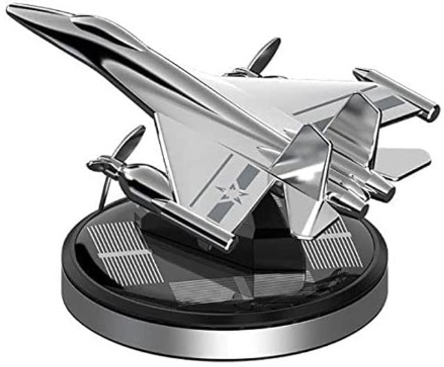 Image of Iris Grape Fighter Aircraft Rotating Car Dashboard Aromatherapy Solar Car Air Freshener Car Freshener Diffuser Fighter Aircraft Rotating Rotating Perfume Aromatherapy Essential Oil Solar Car Air Freshener