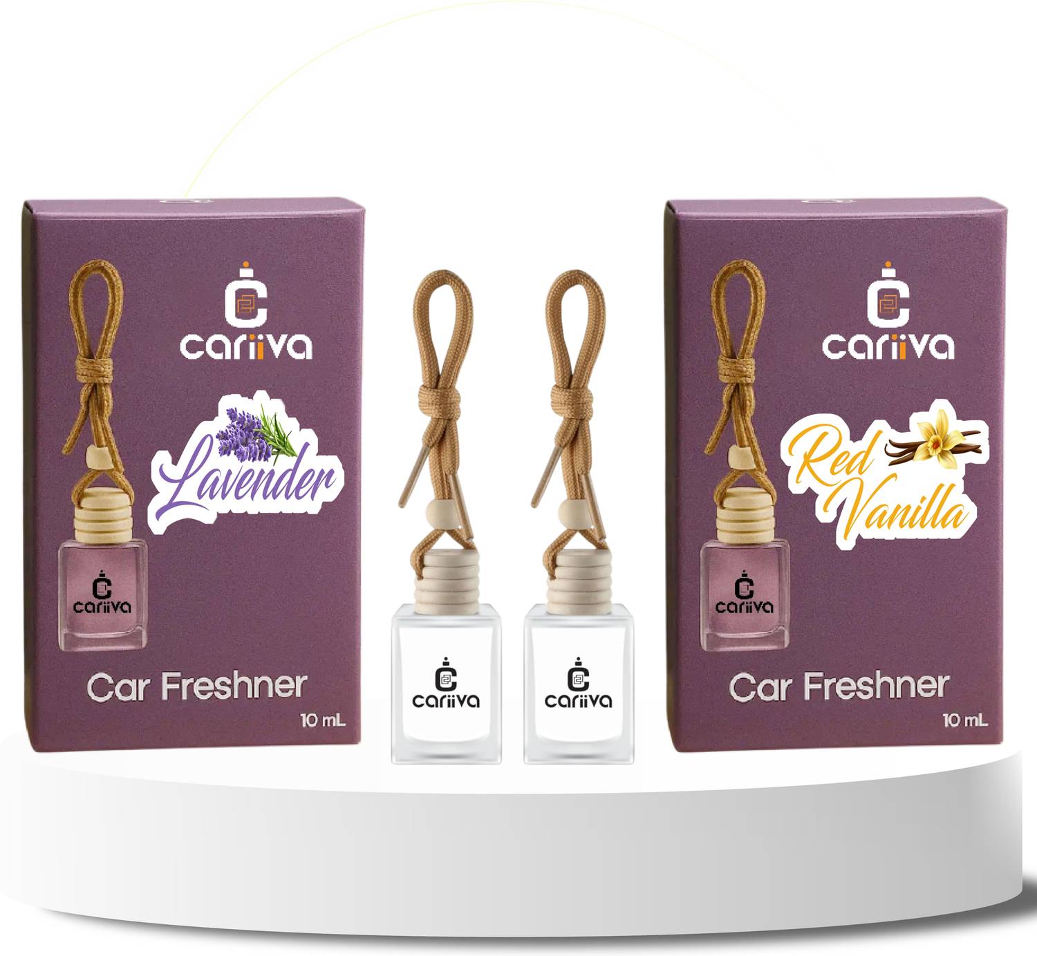 Cariiva LAVENDER -RED VANILLA Car Freshener Diffuser CR_02