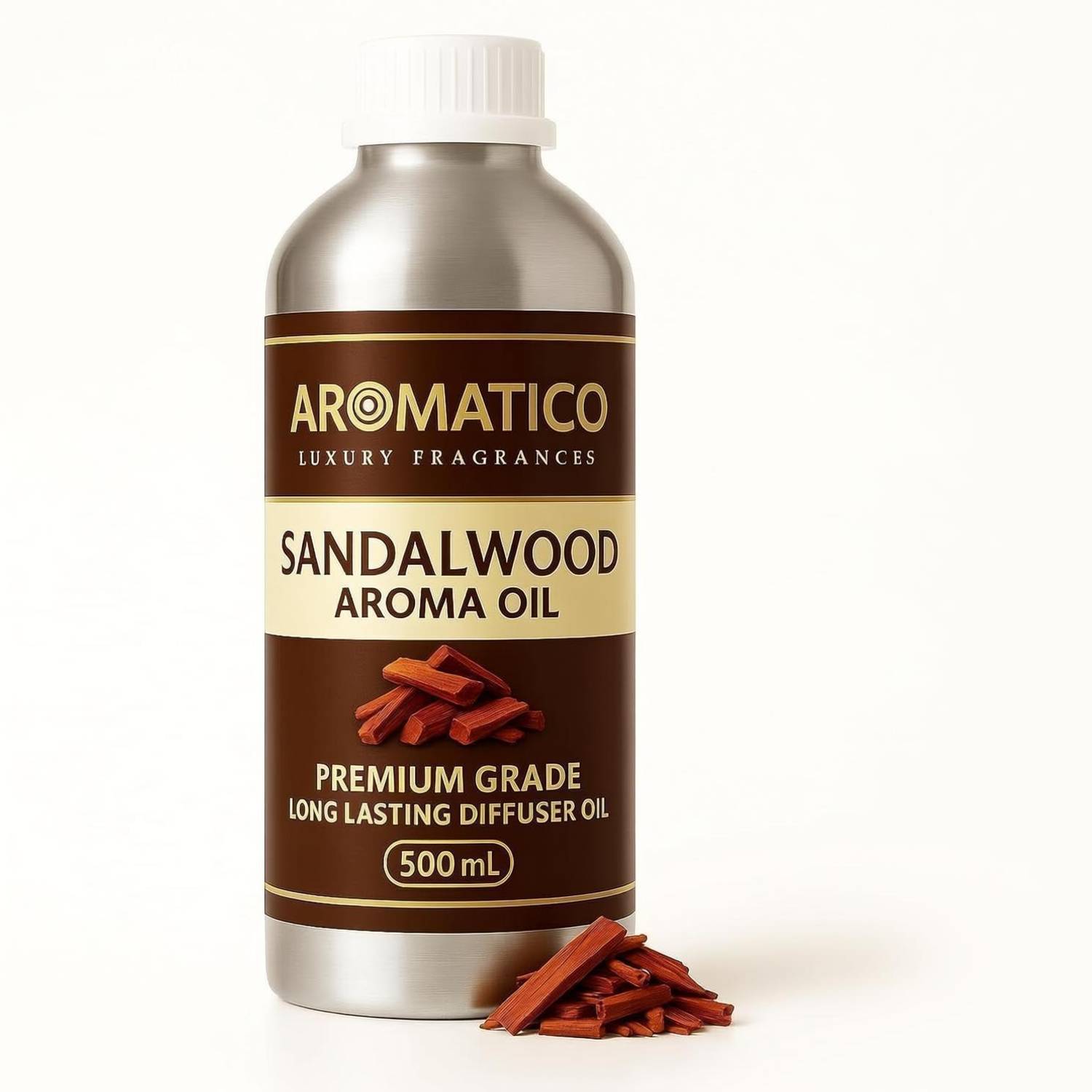 Aromatico Sandalwood Diffuser, Aroma Oil for Home, Office, Showrooms & Aromatherapy