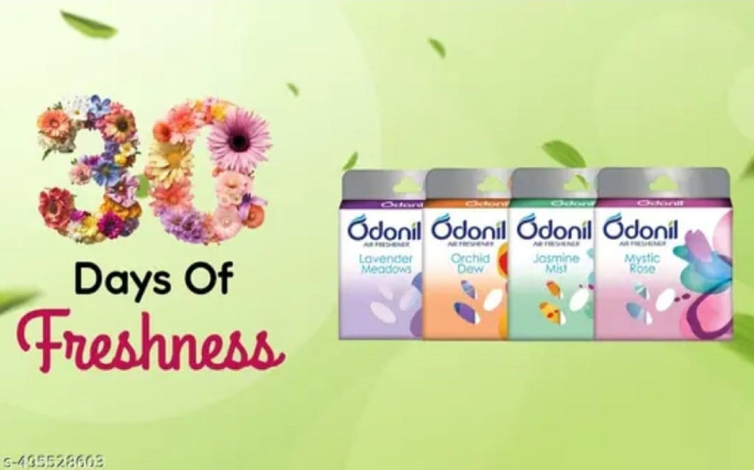 Image of Odonil lavender,, misty rose, jasmine, orchid dew Car Freshener Blocks pack of 8