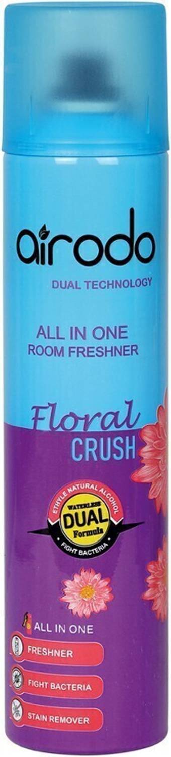AIRODO Floral Fresh Car Freshener Spray Room Freshener | All In One| FLORAL CRUSH (250ML)
