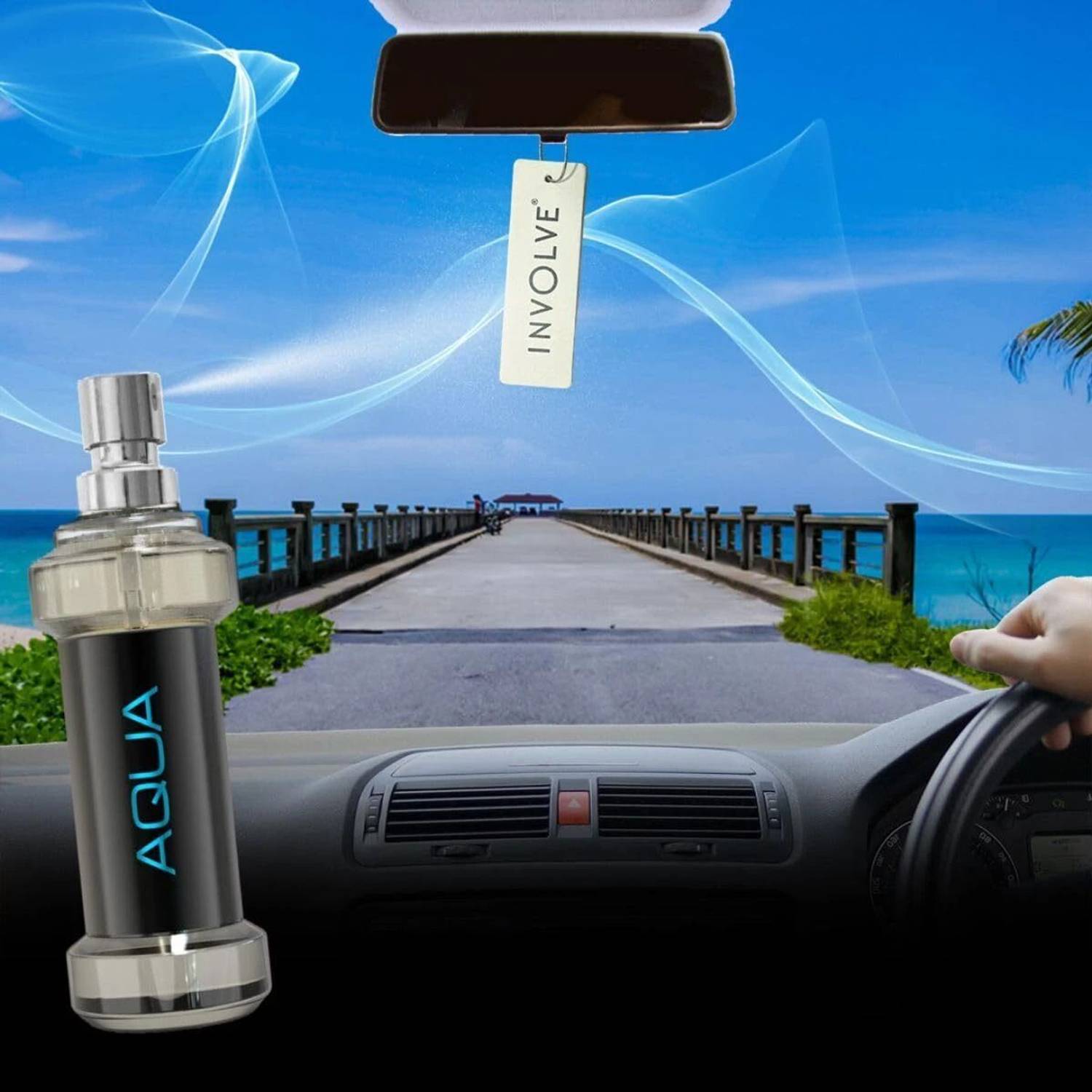 Involve Elements Aqua Spray Car Air Perfume - Image 4