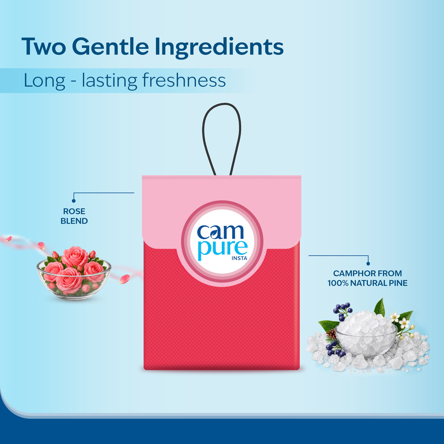 Image of CamPure Insta Cone Rose (Pack of 3) Room, Car and Air Freshener & Mosquito Repellent Potpourri Camphor Insta Cone Rose (Pack of 3) Room, Car and Air Freshener & Mosquito Repellent