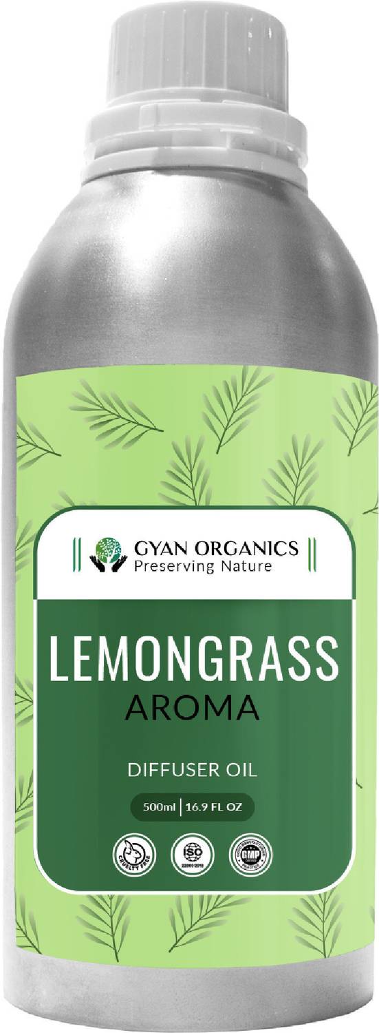 Gyan Organics Lemongrass Aroma Car Freshener Automatic Spray Arom