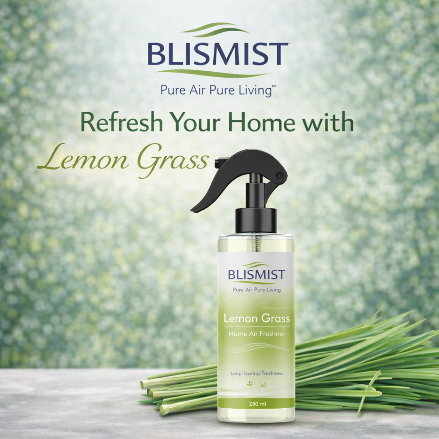Image of BLISMIST Lavender, Lemongrass Spray Room Freshener Sprey|Long Lasting Home Air Freshener| Home, Office, Bedroom, Car